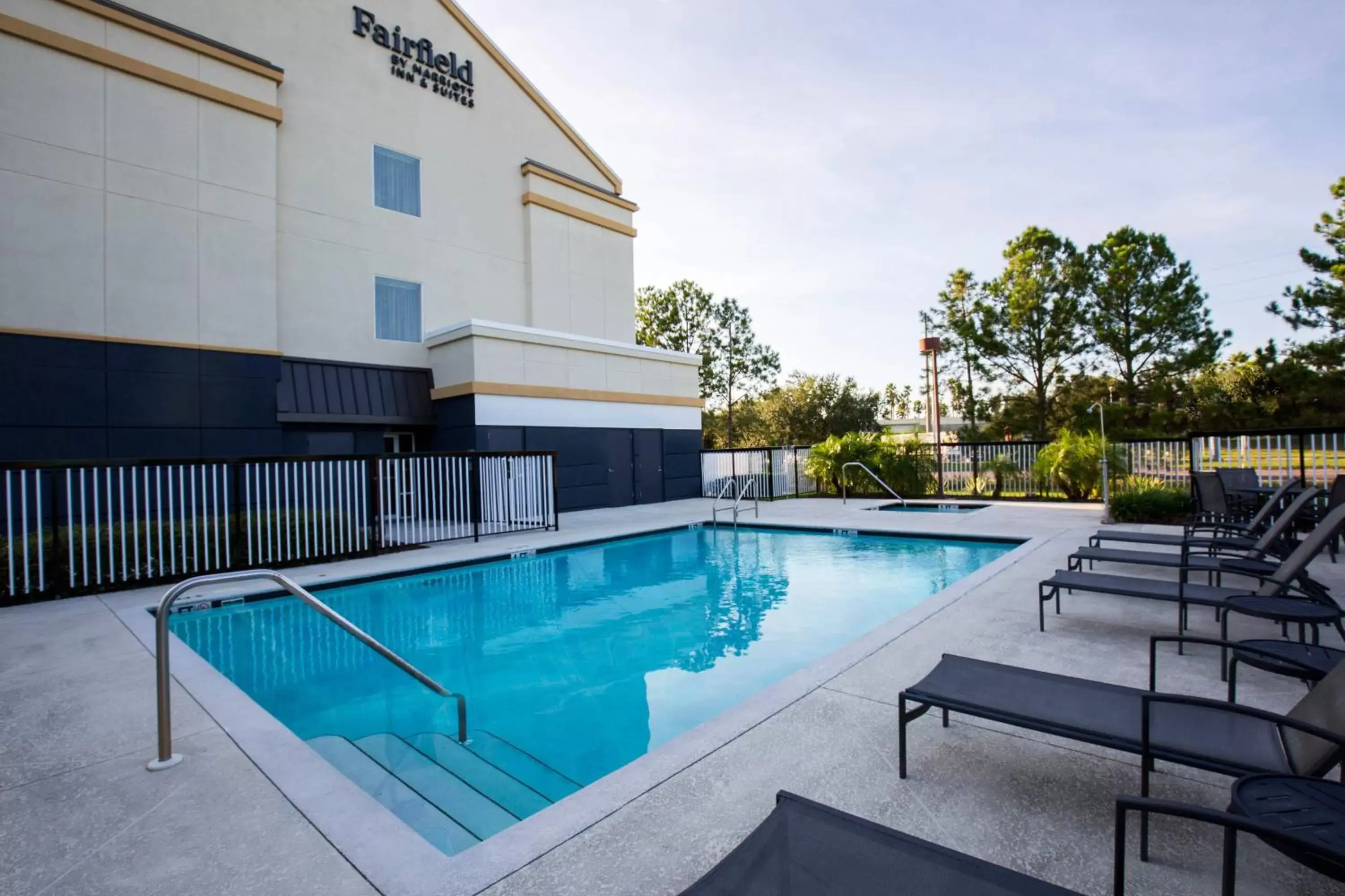 Swimming Pool in Fairfield Inn & Suites Tampa Fairgrounds/Casino