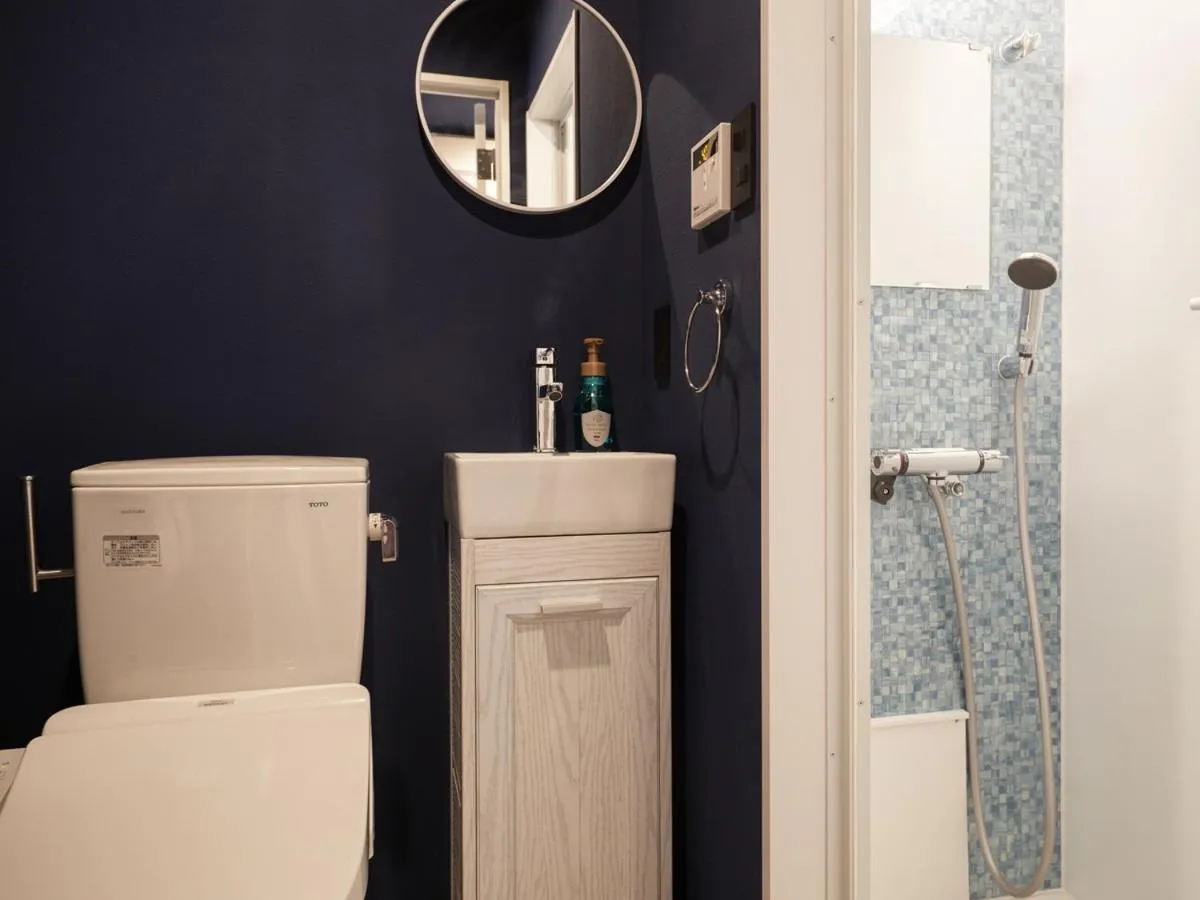 Shower in Glory island okinawa SOBE