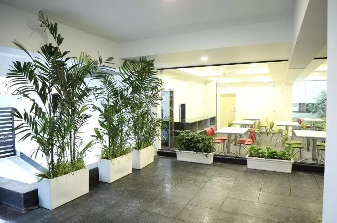 Garden view in SwanSuites Gachibowli Garden view in SwanSuites Gachibowli