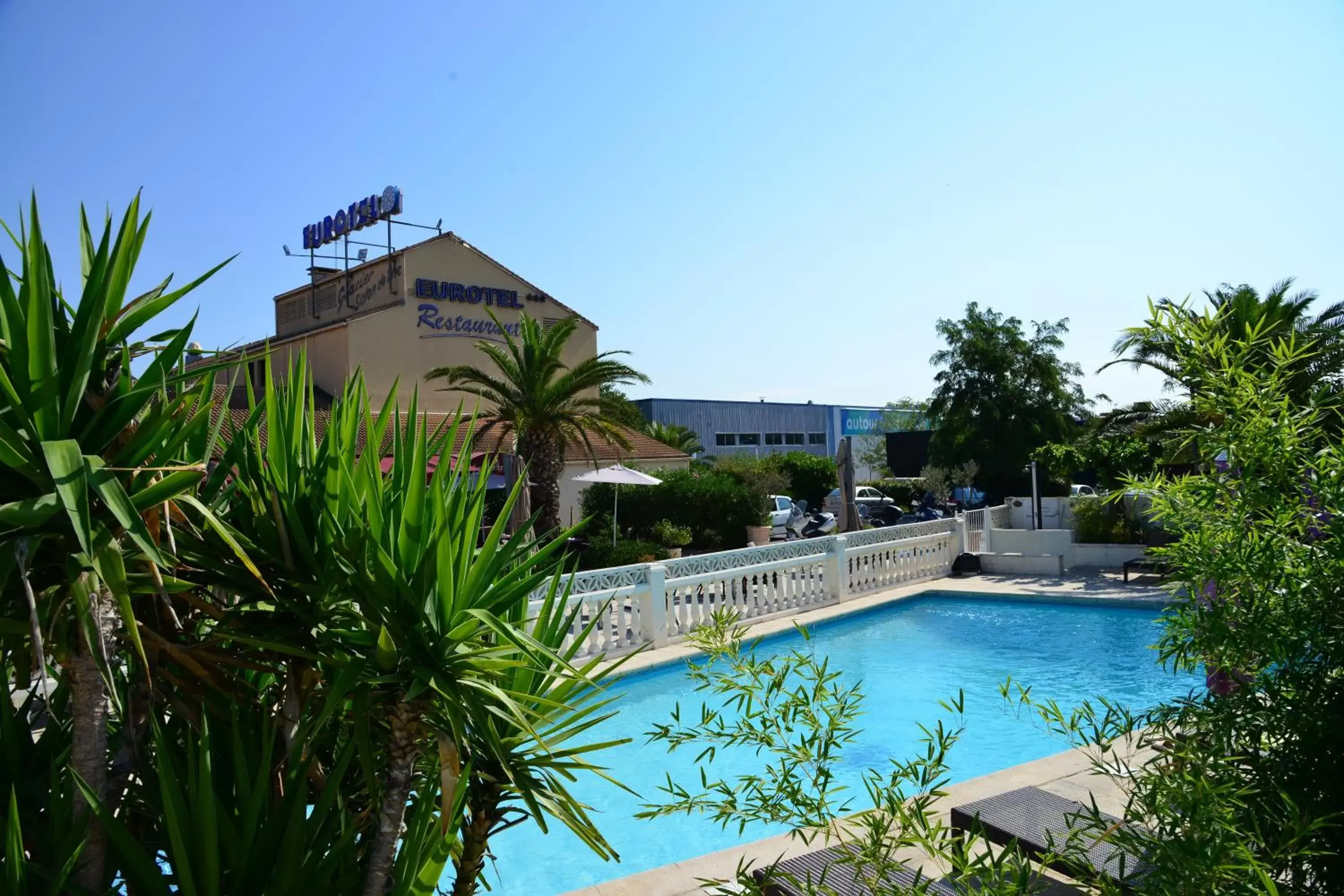 Swimming Pool in Eurotel Parc Expo Airport Montpellier