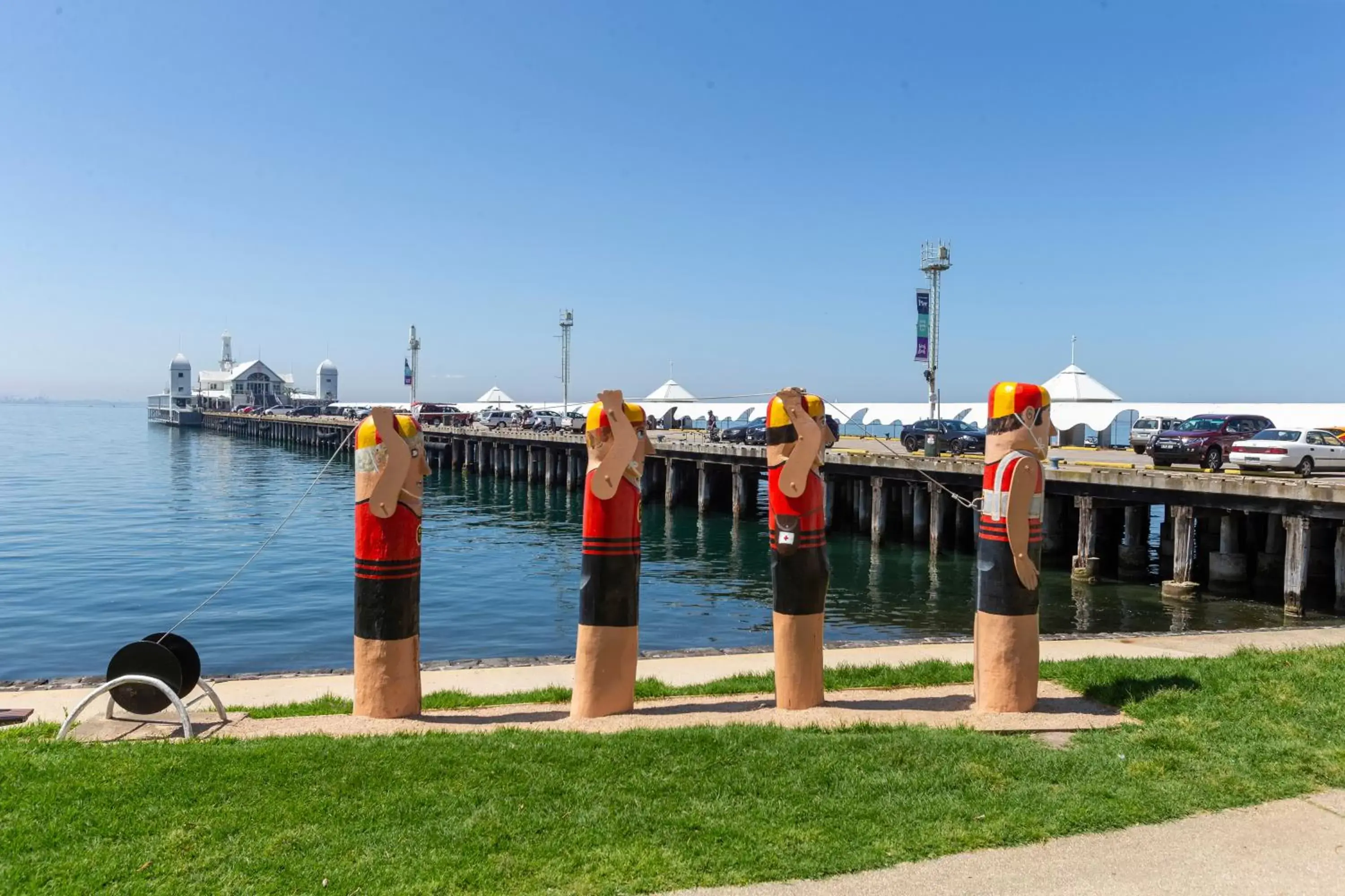 Beach in Vue Apartments Geelong