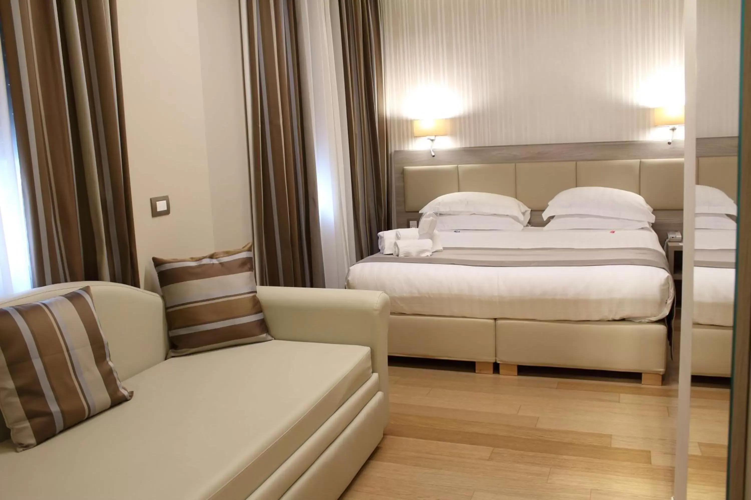 Photo of the whole room, Bed in Best Western Hotel Moderno Verdi