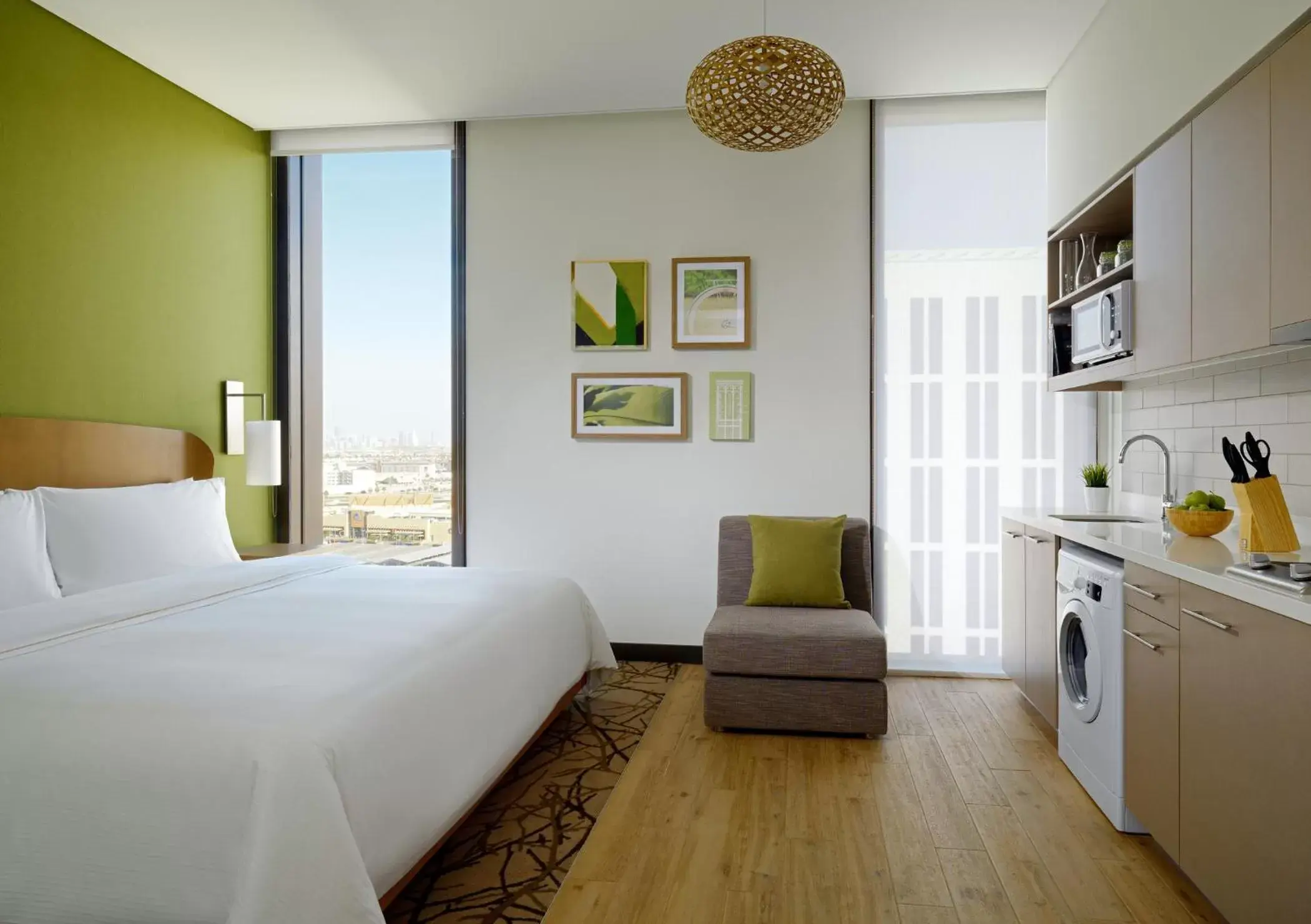 Bedroom in Element Me'aisam, Dubai
