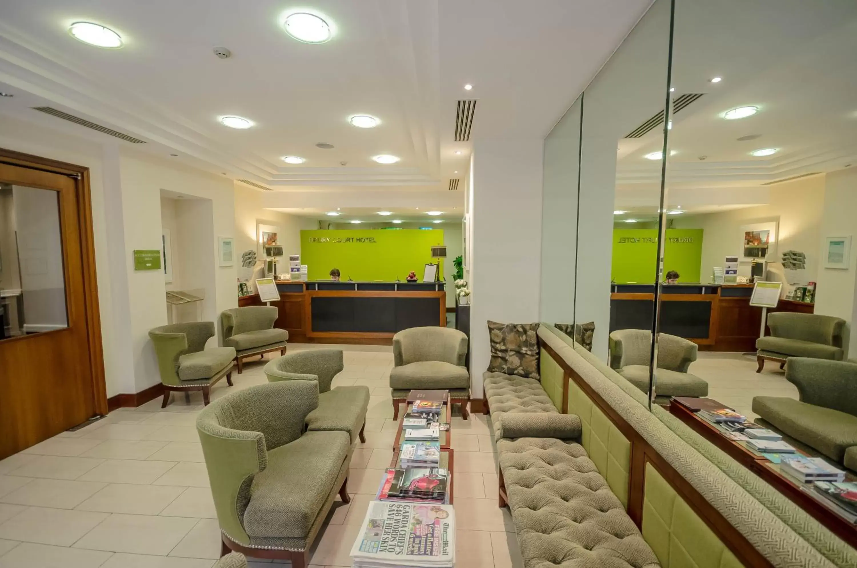 Staff, Seating Area in Drury Court Hotel