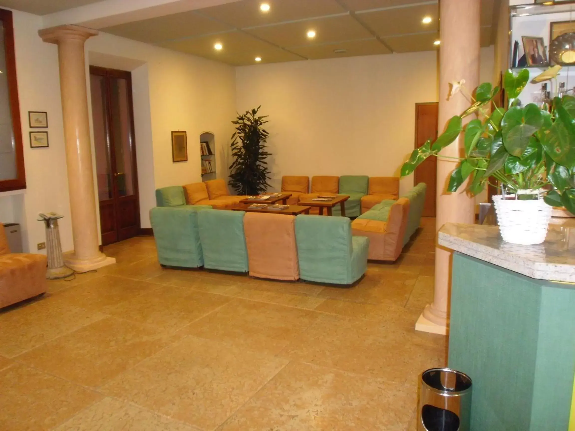 Living room, Lobby/Reception in Albergo Bianchi Stazione