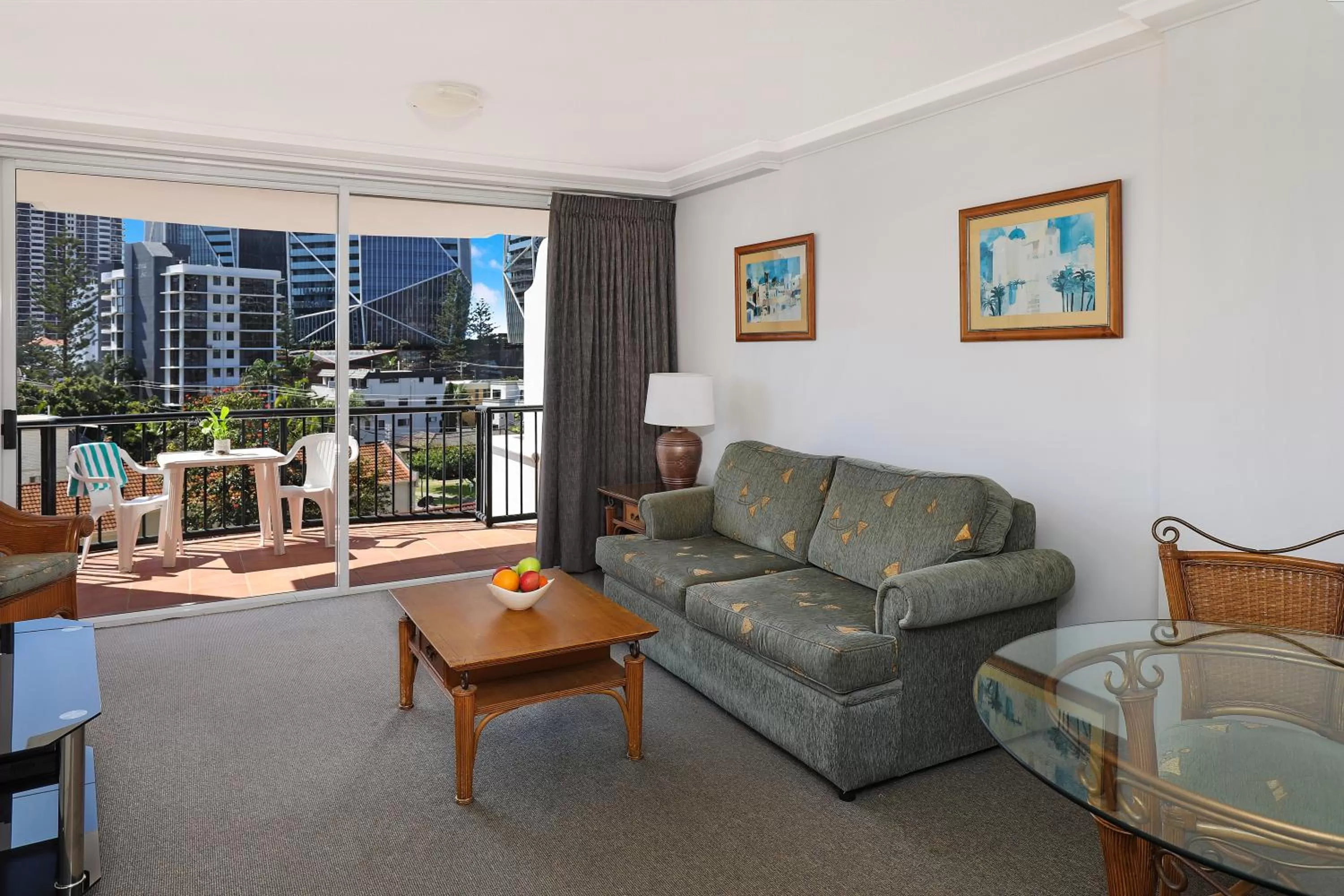 Living room in Marrakesh Apartments