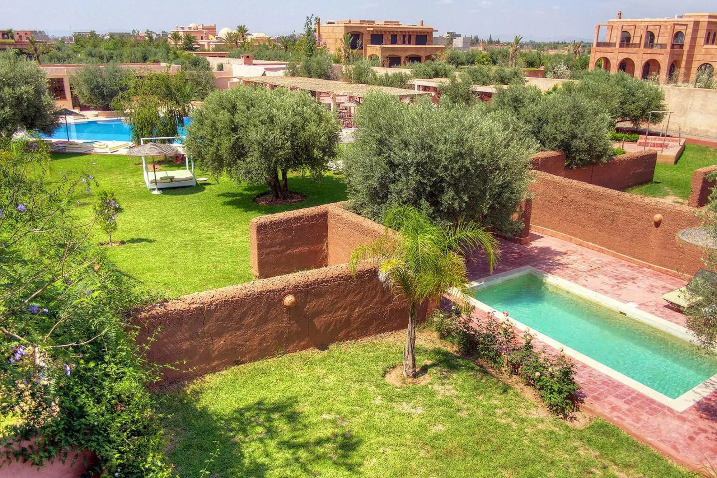 Pool View in La Maison Des Oliviers