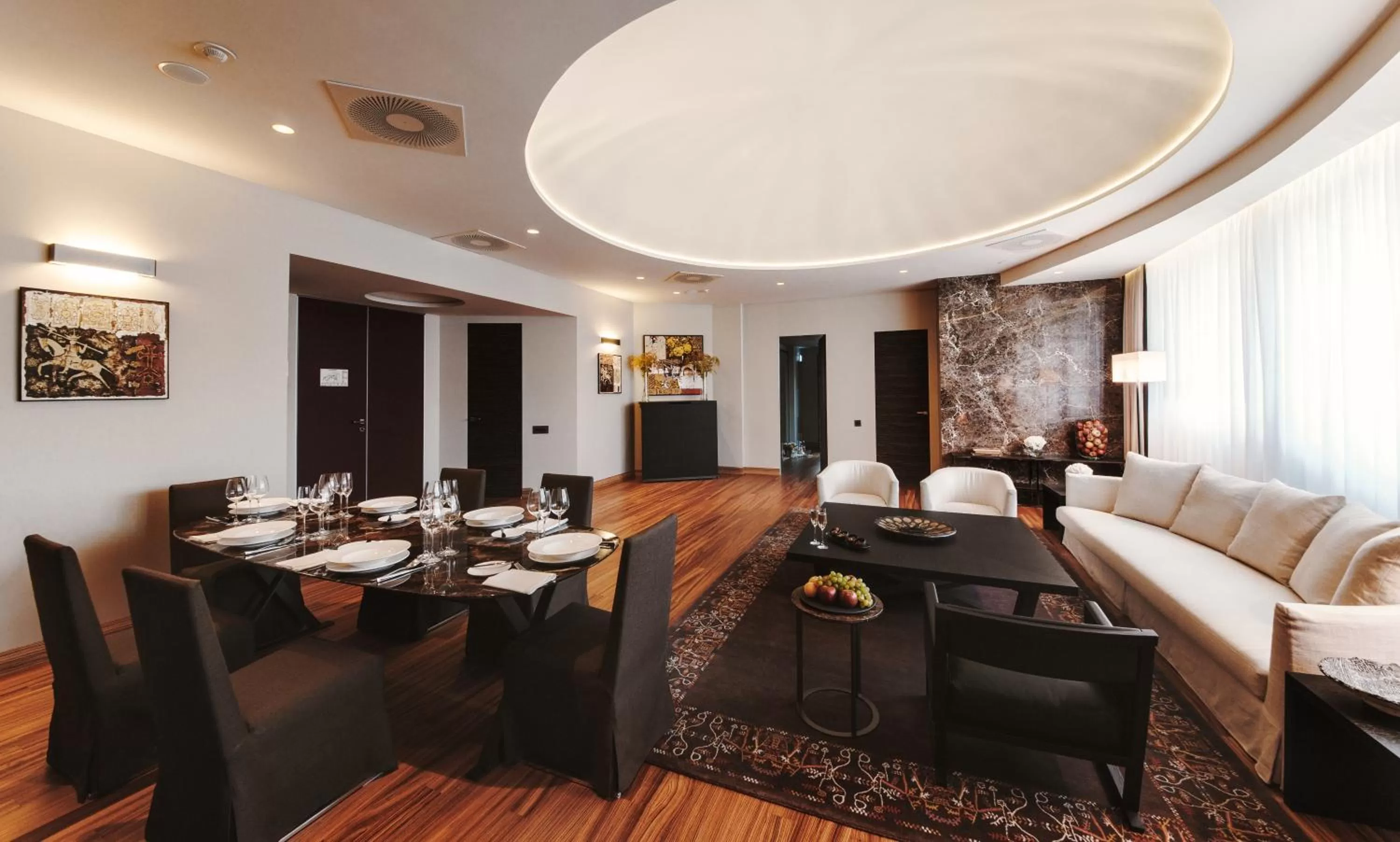 Living room in BERDS Hotel Chisinau - MGallery Collection