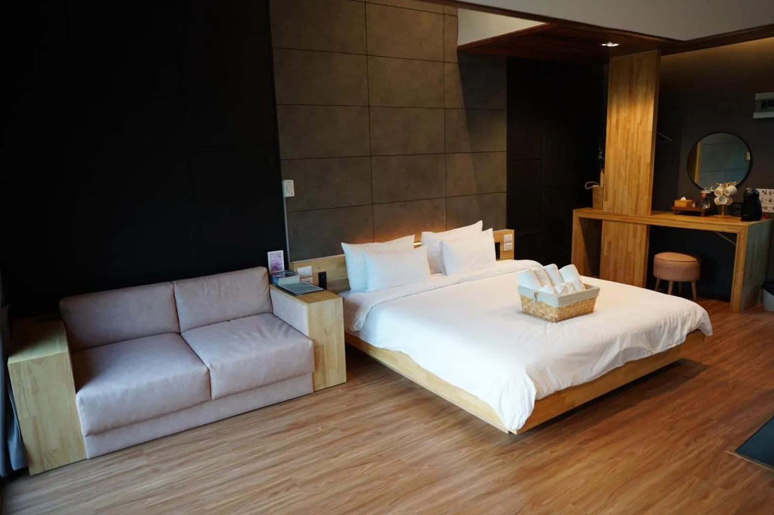 Bed in Villa Panalai