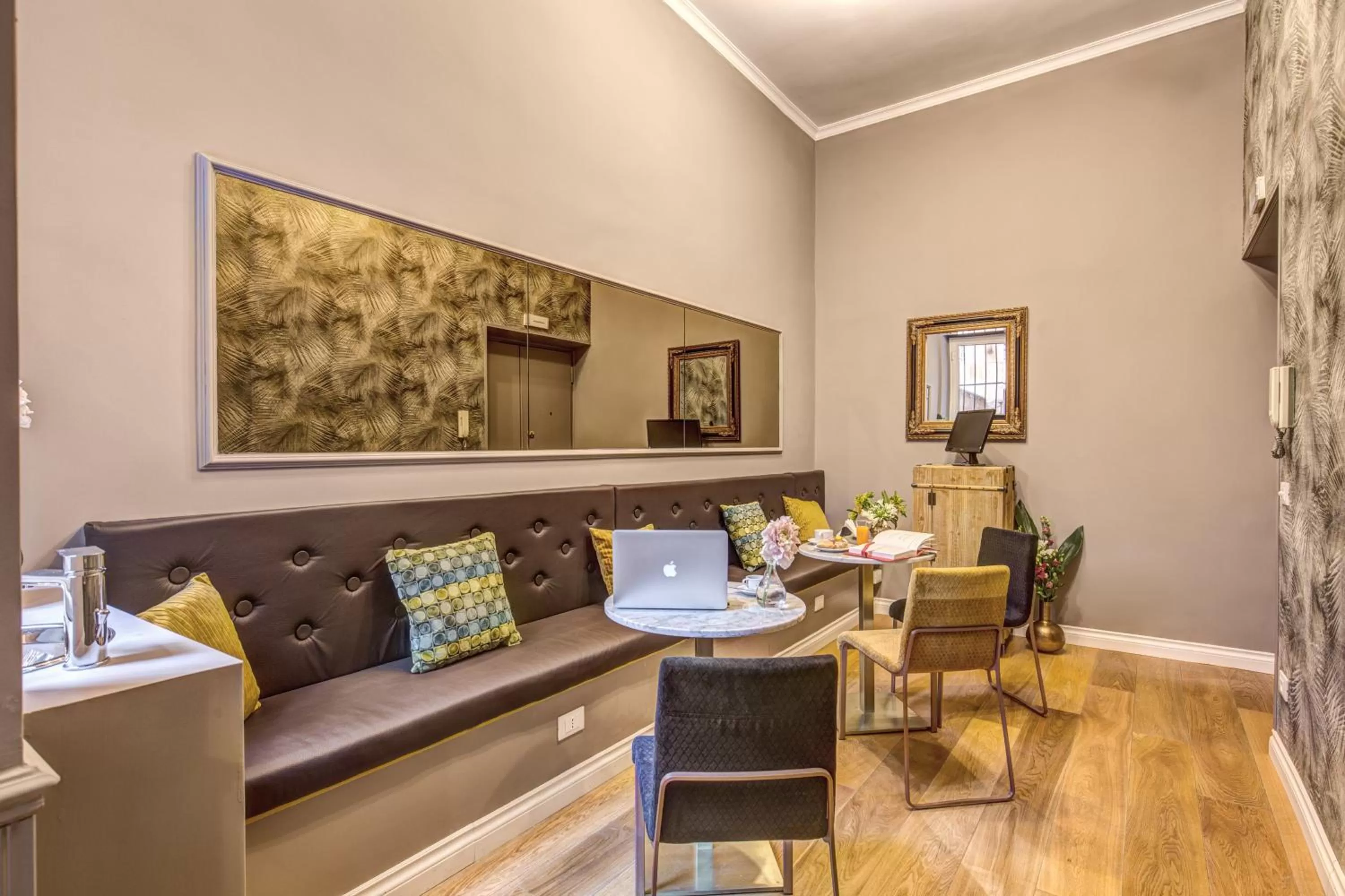 On site in Charme Spagna Boutique Hotel