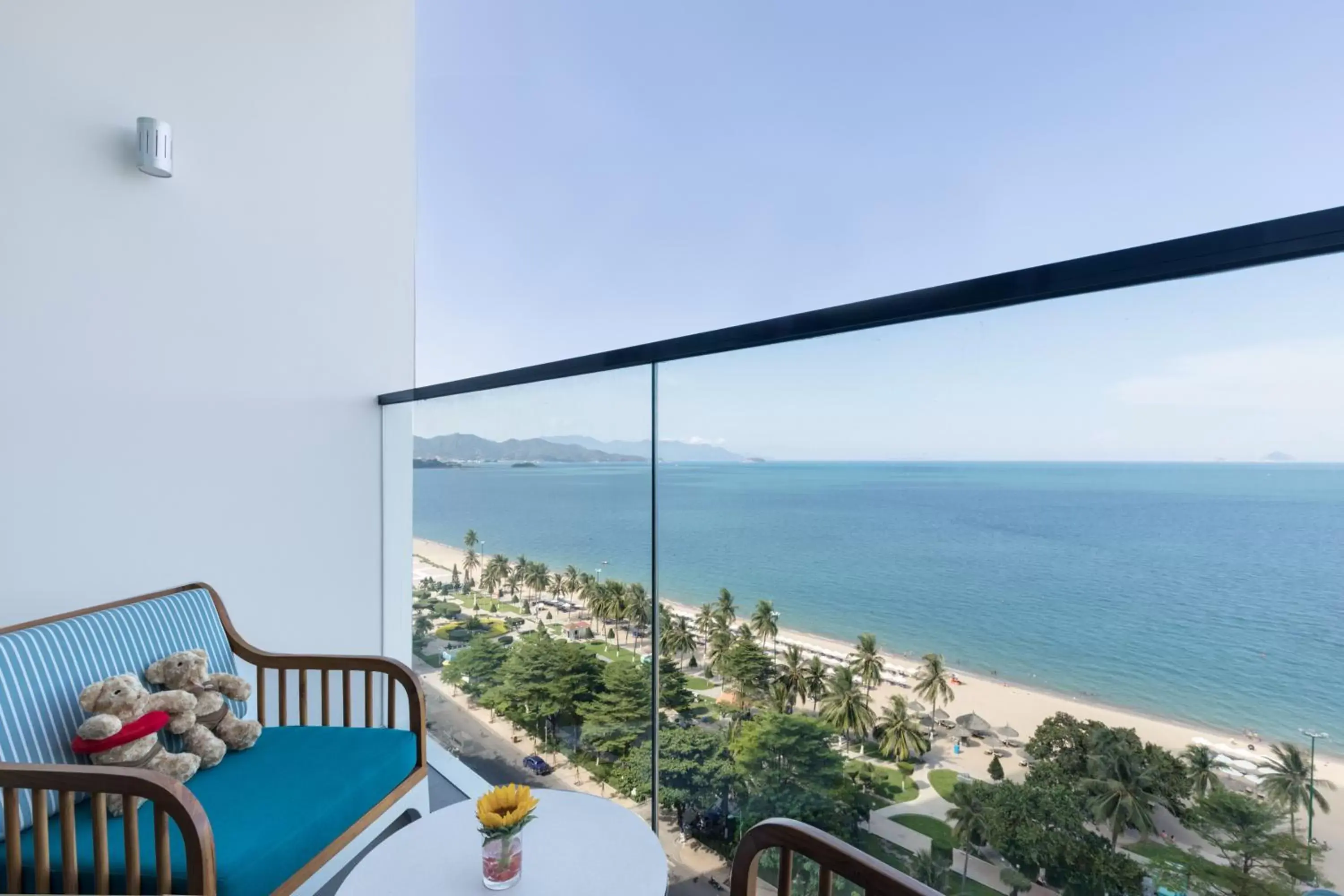 Sea view in Citadines Bayfront Nha Trang