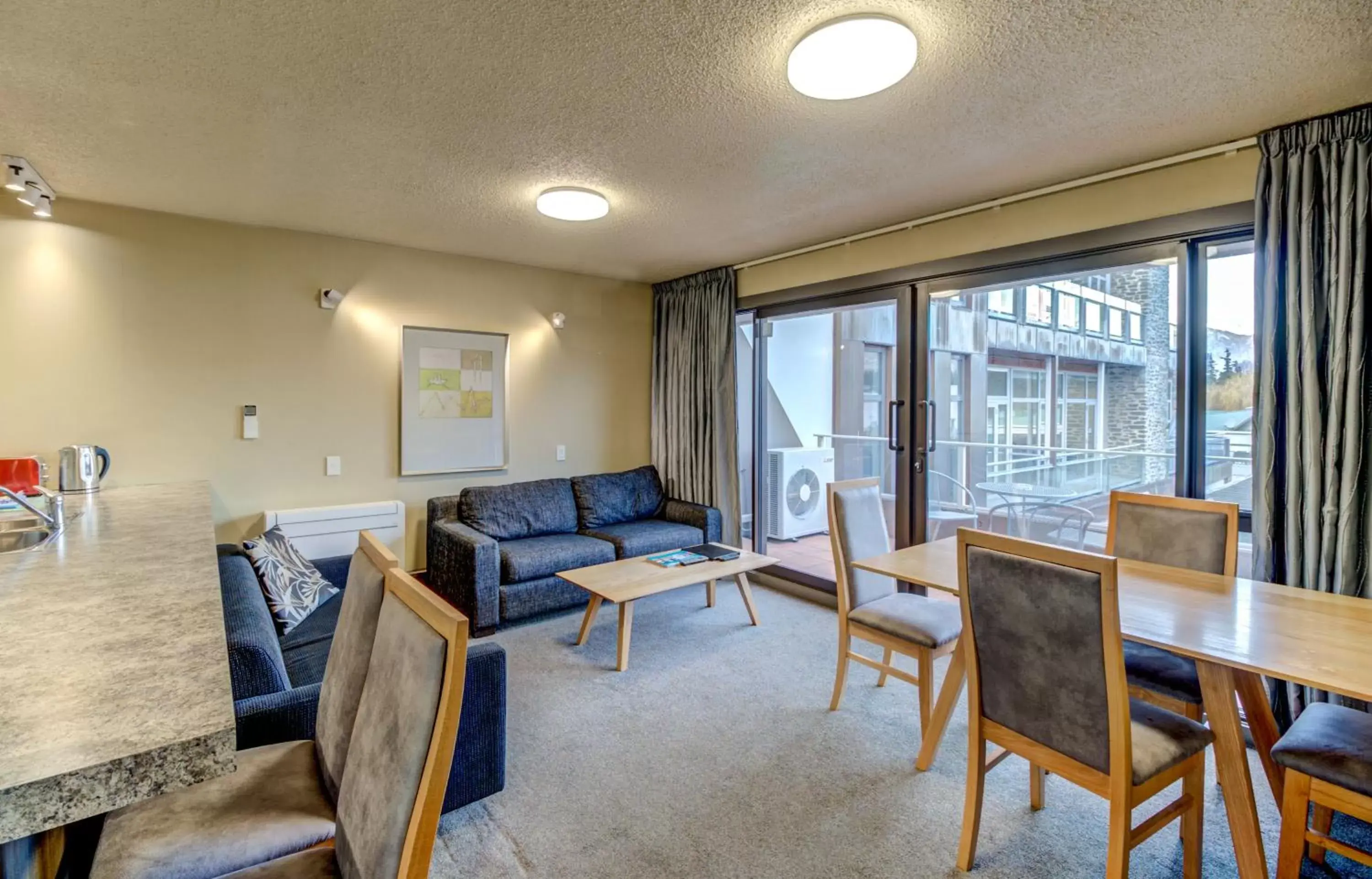 Living room, Seating Area in The Lofts Apartments