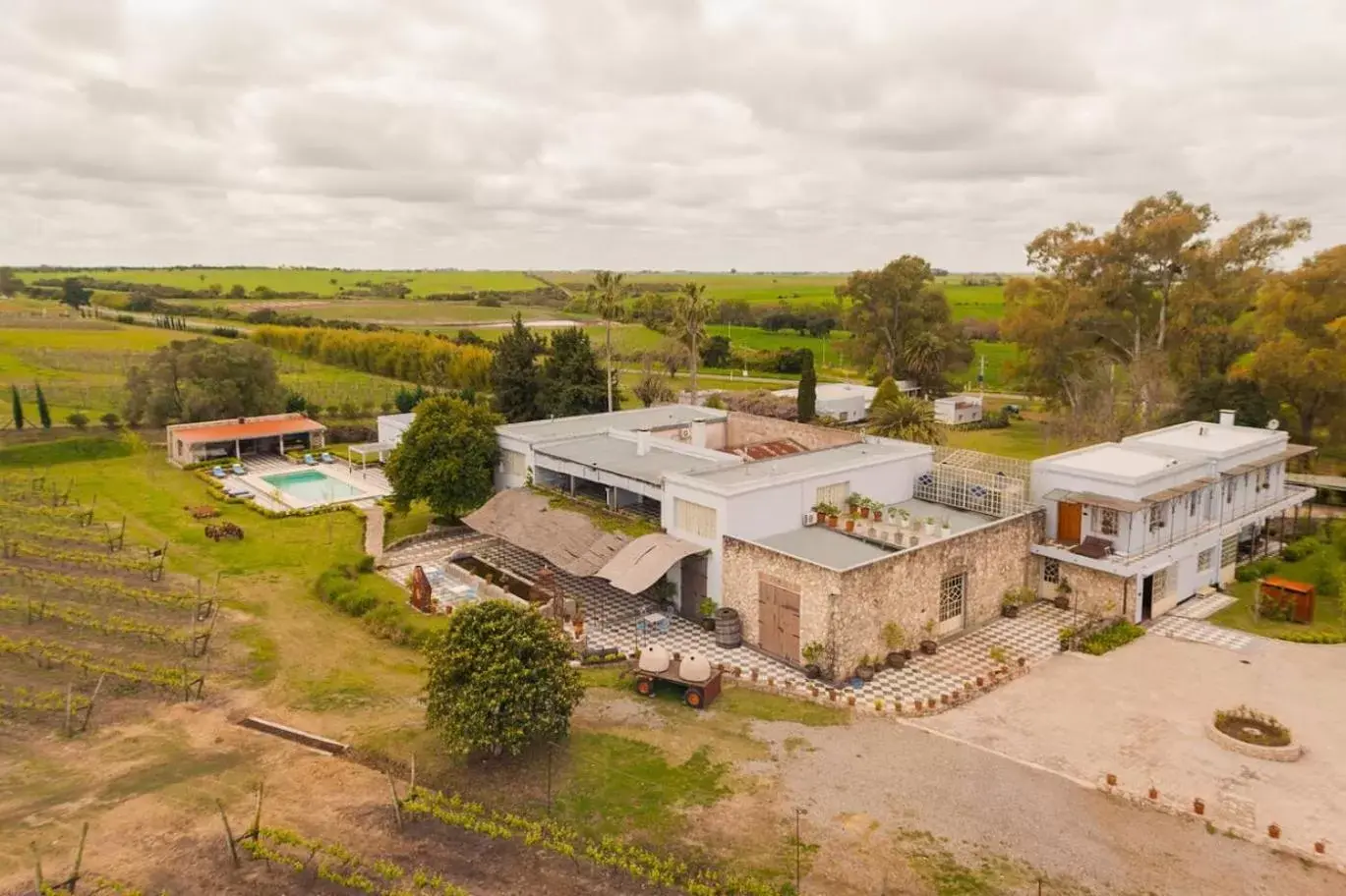 Property building, Bird's-eye View in Narbona Wine Lodge