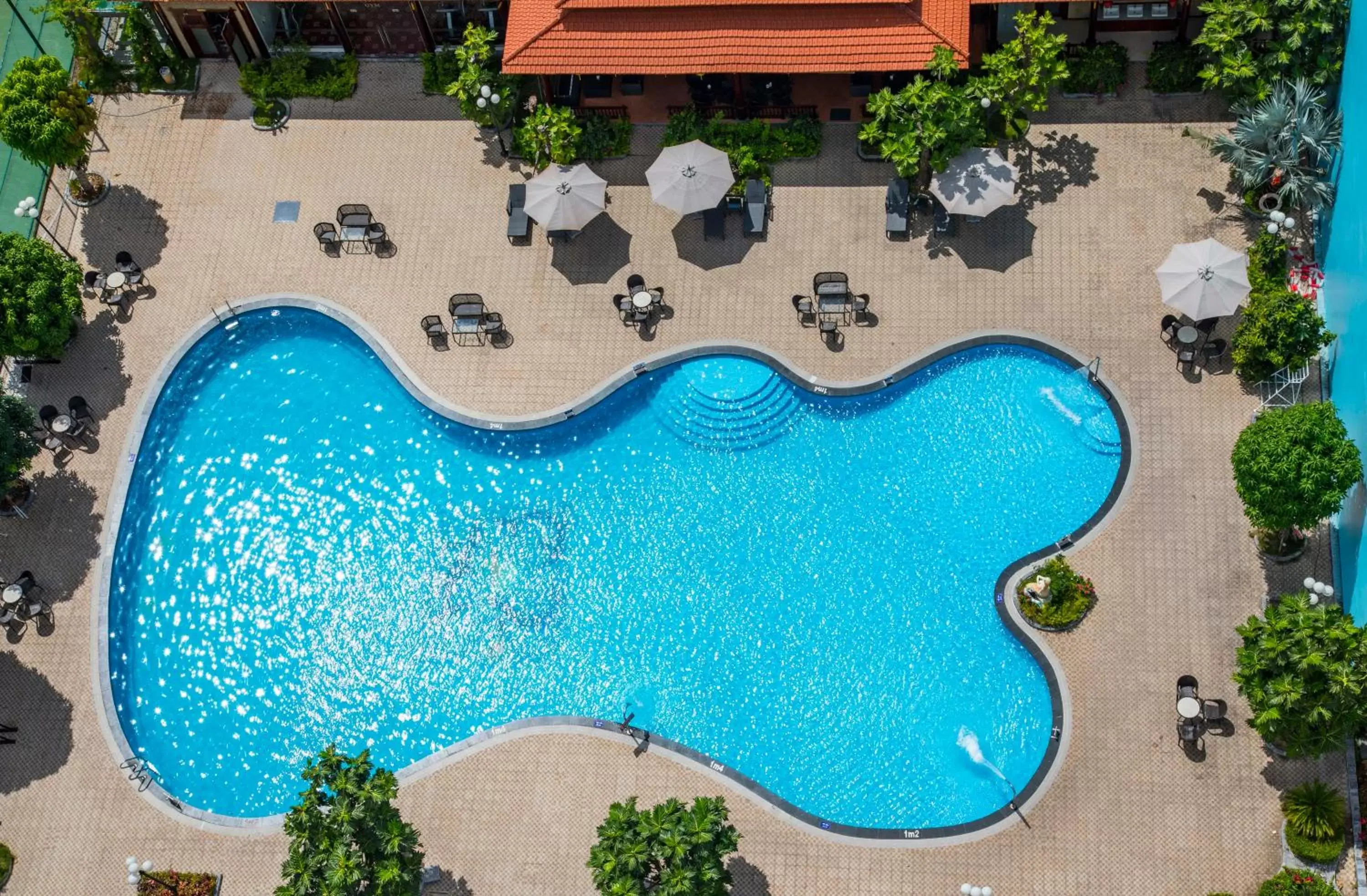 Swimming pool, Pool View in Muong Thanh Luxury Ca Mau Hotel