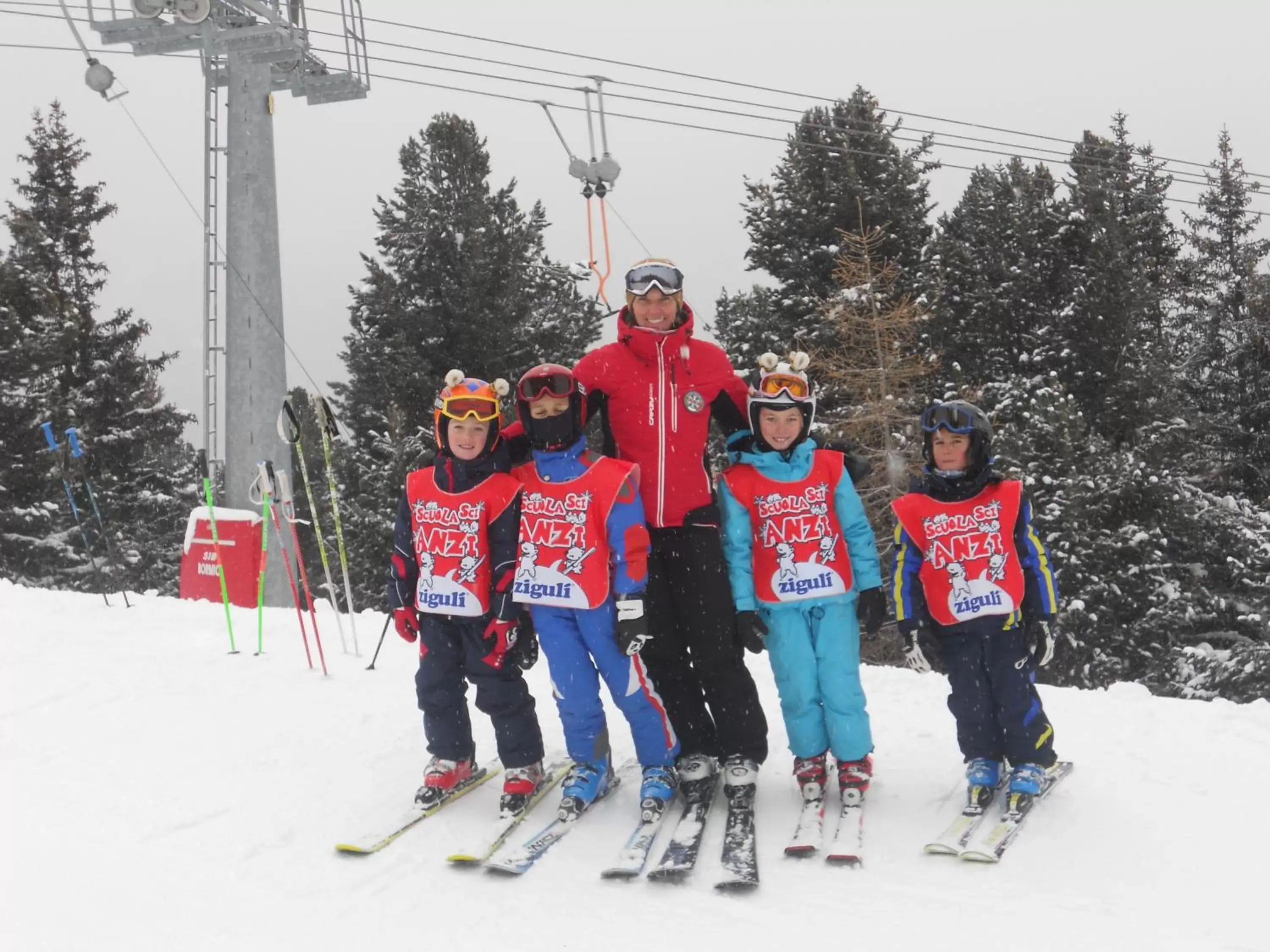 Ski School, Winter in Hotel Vallechiara
