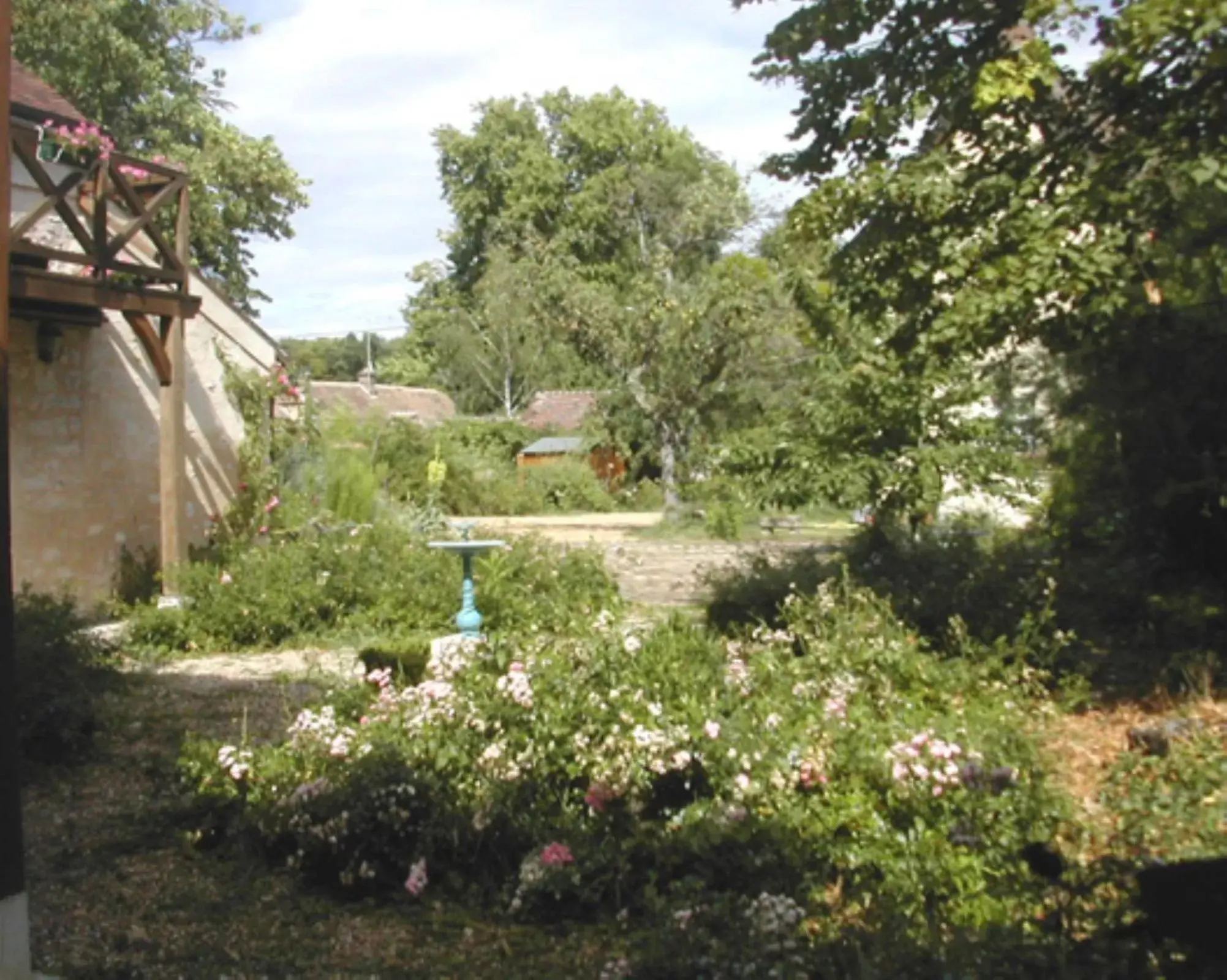 Garden in Le Clos Fleuri