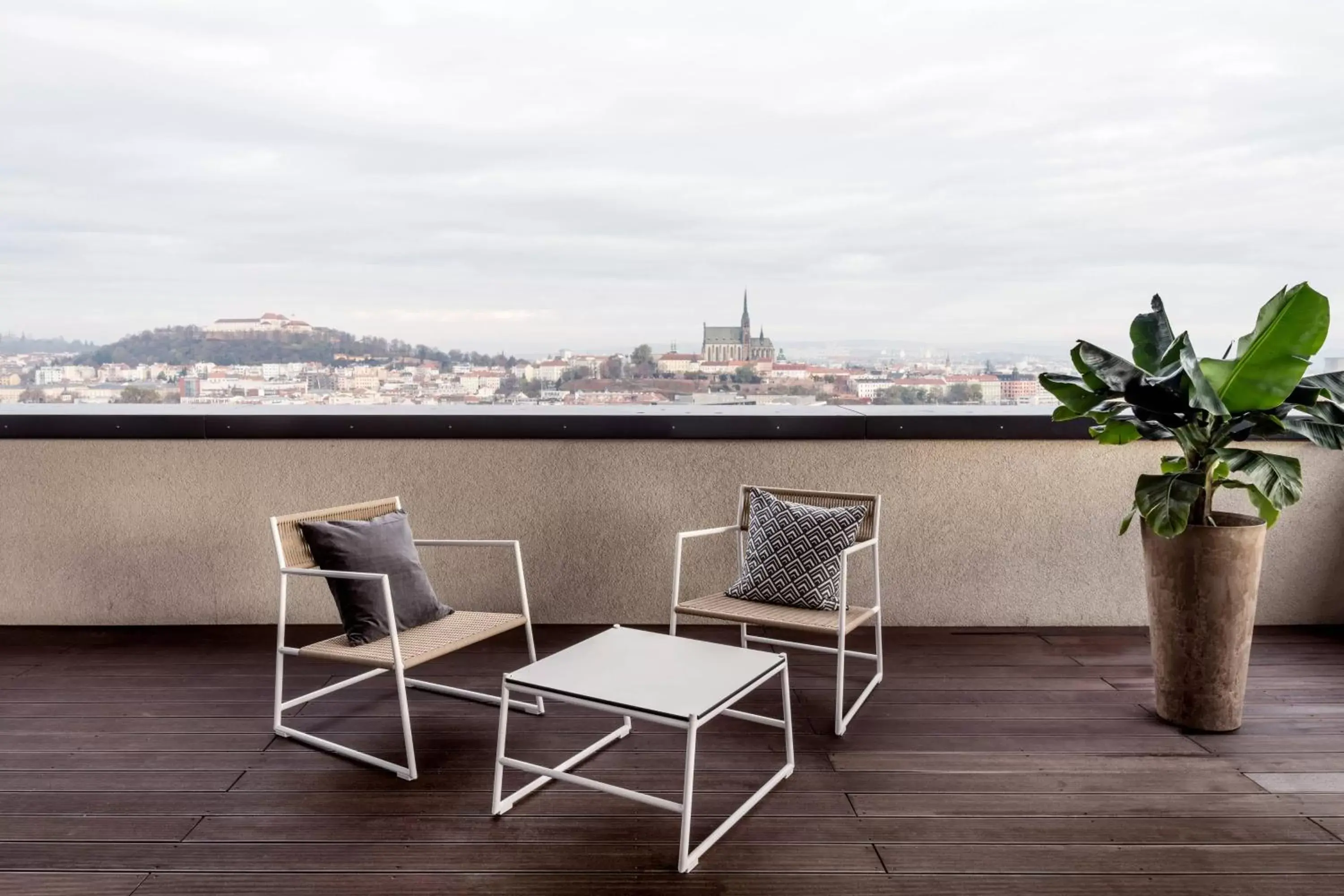 Photo of the whole room in Courtyard by Marriott Brno