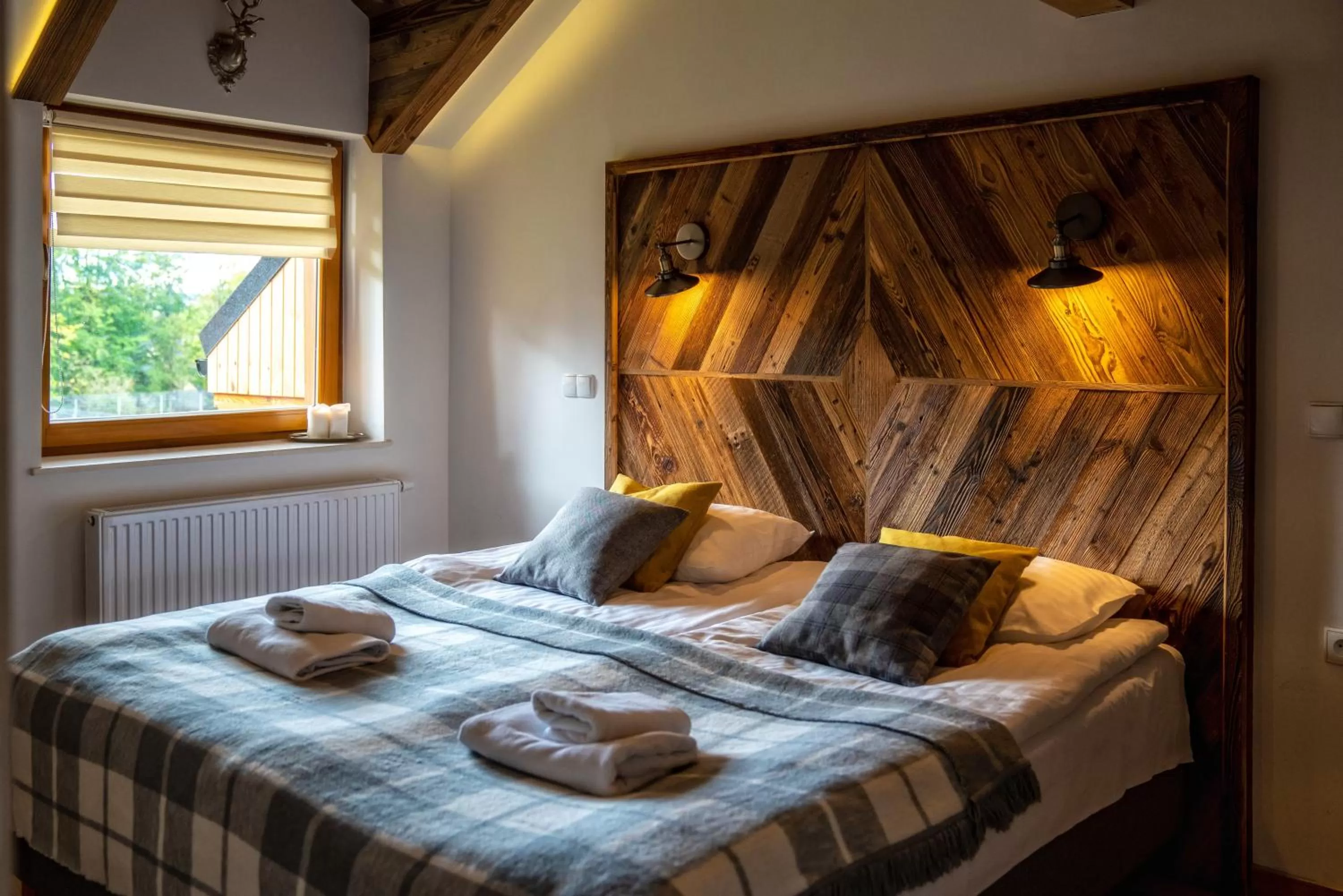 Bed in Aparthotel Giewont