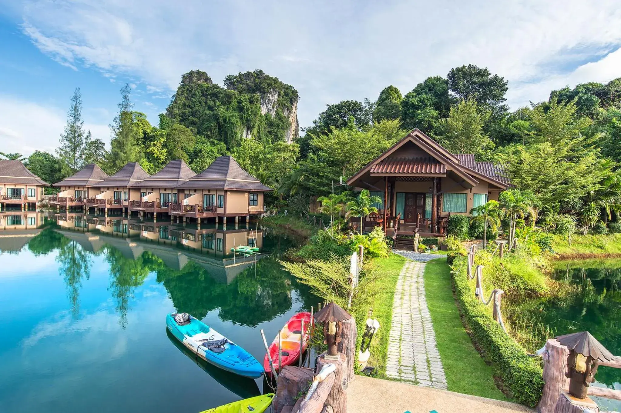 Canoeing, Property Building in Poonsiri Resort Aonang-SHA Extra Plus -FREE SHUTTLE SERVICE TO THE BEACH