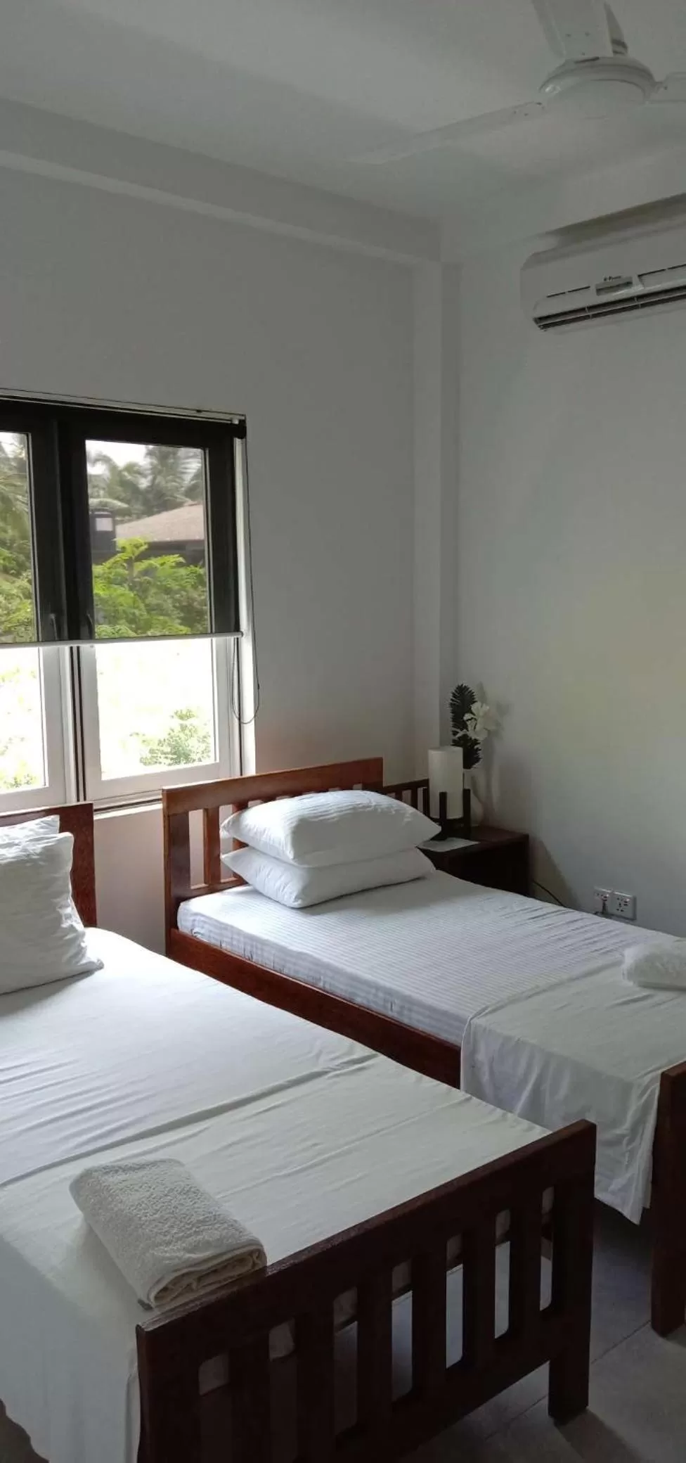 Bed in Amssler Beach Stay