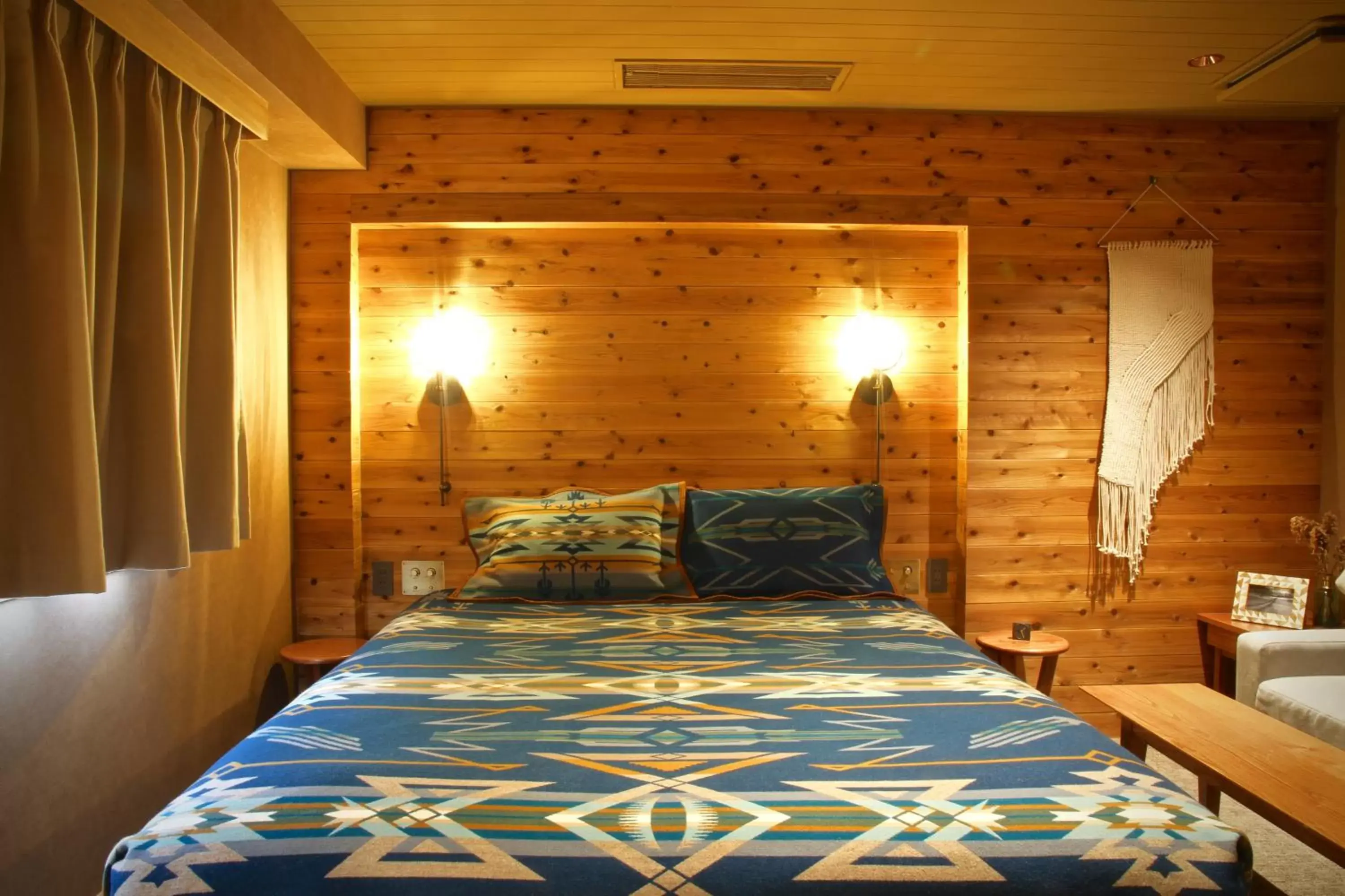 Bed in UNWIND HOTEL&BAR SAPPORO