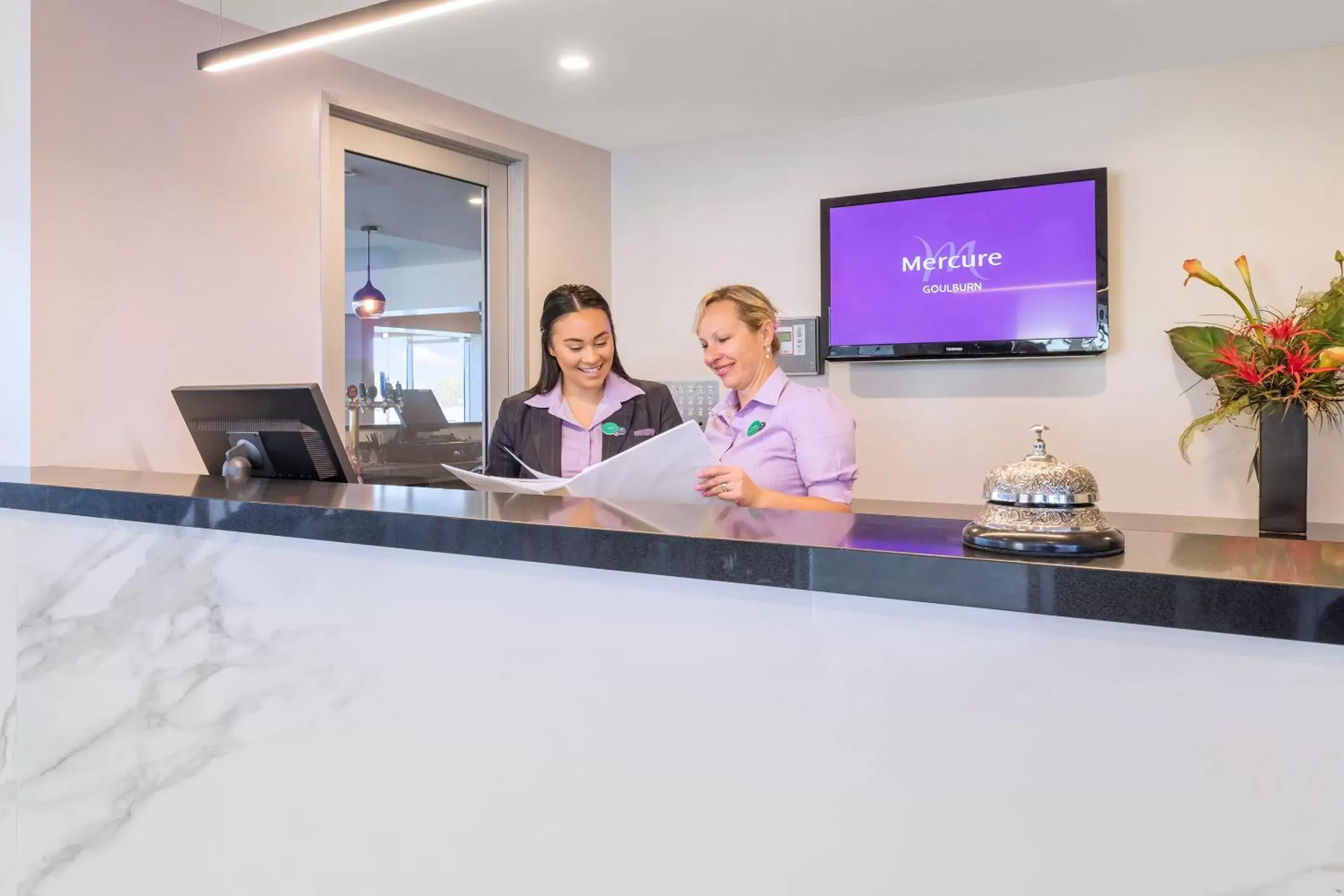 Lobby or reception in Mercure Goulburn