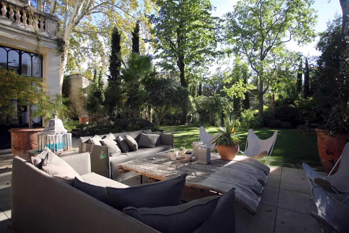 Patio in La Divine Comédie-Suites Deluxe