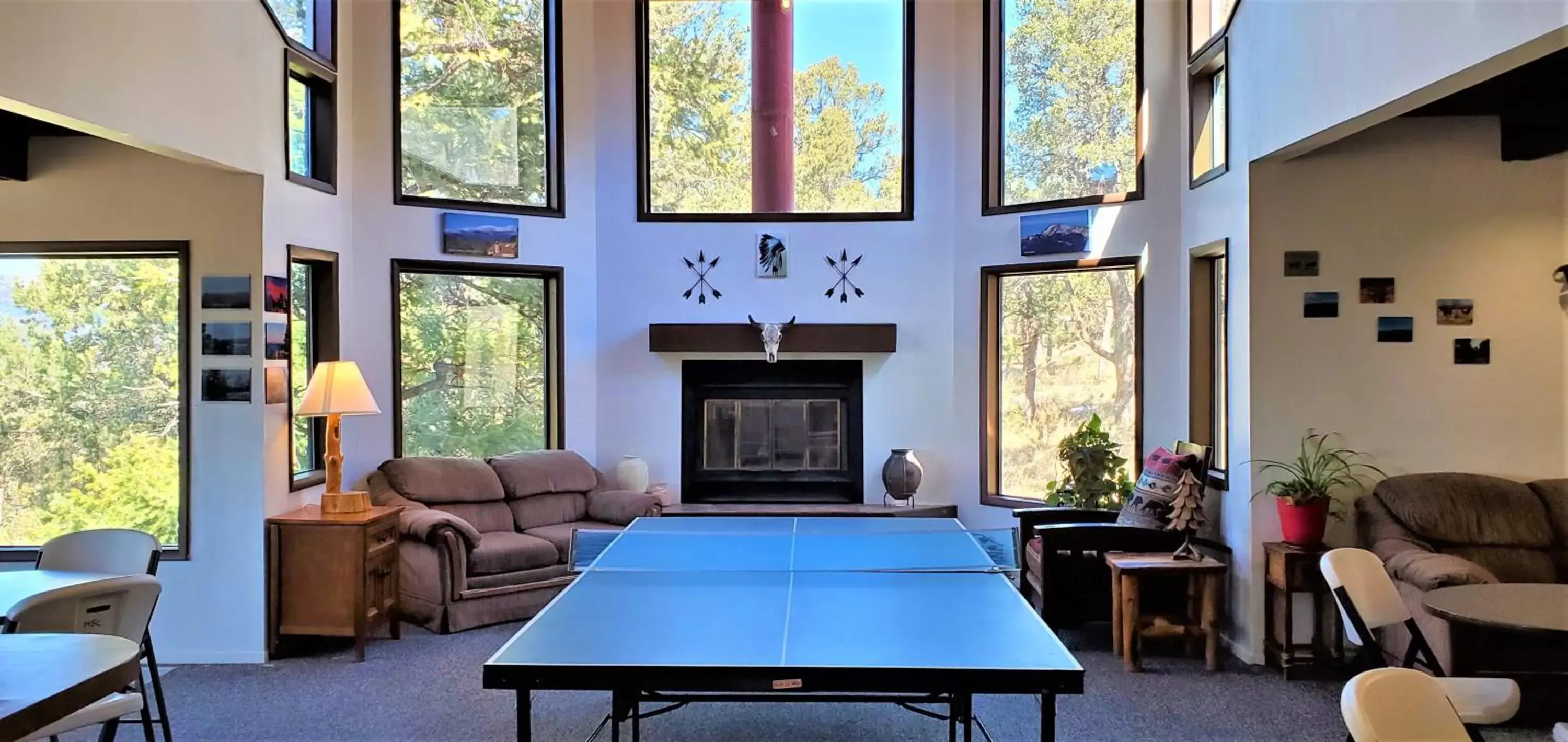 Table tennis in High Sierra Condominiums