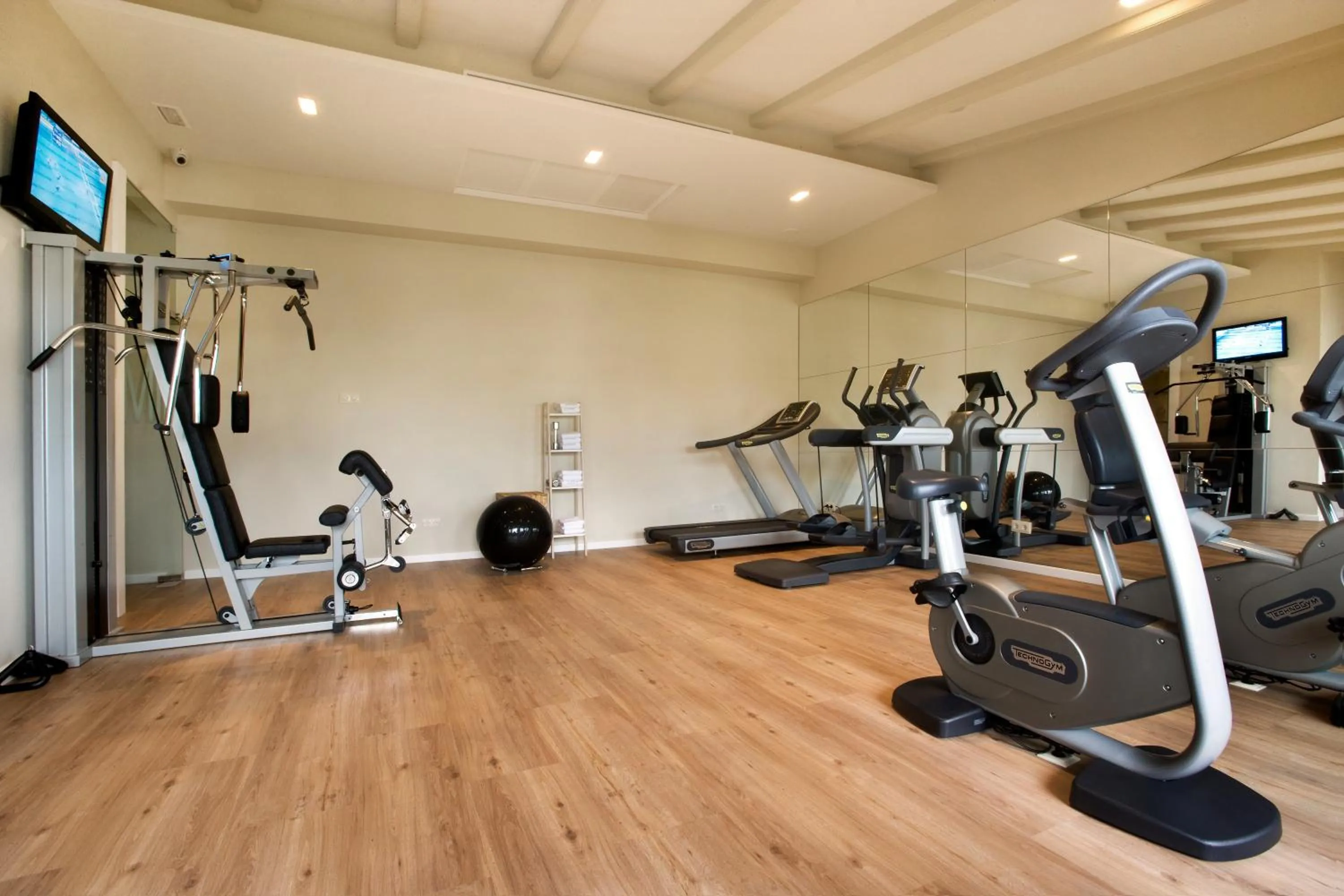 Fitness centre/facilities in Hotel Los Ángeles Denia