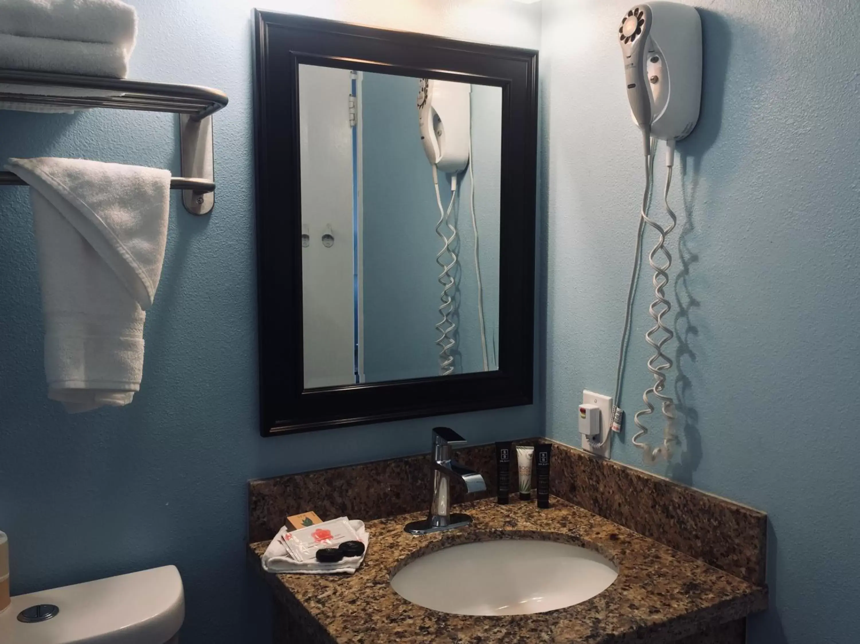 Bathroom in Dolphin Cove Motel