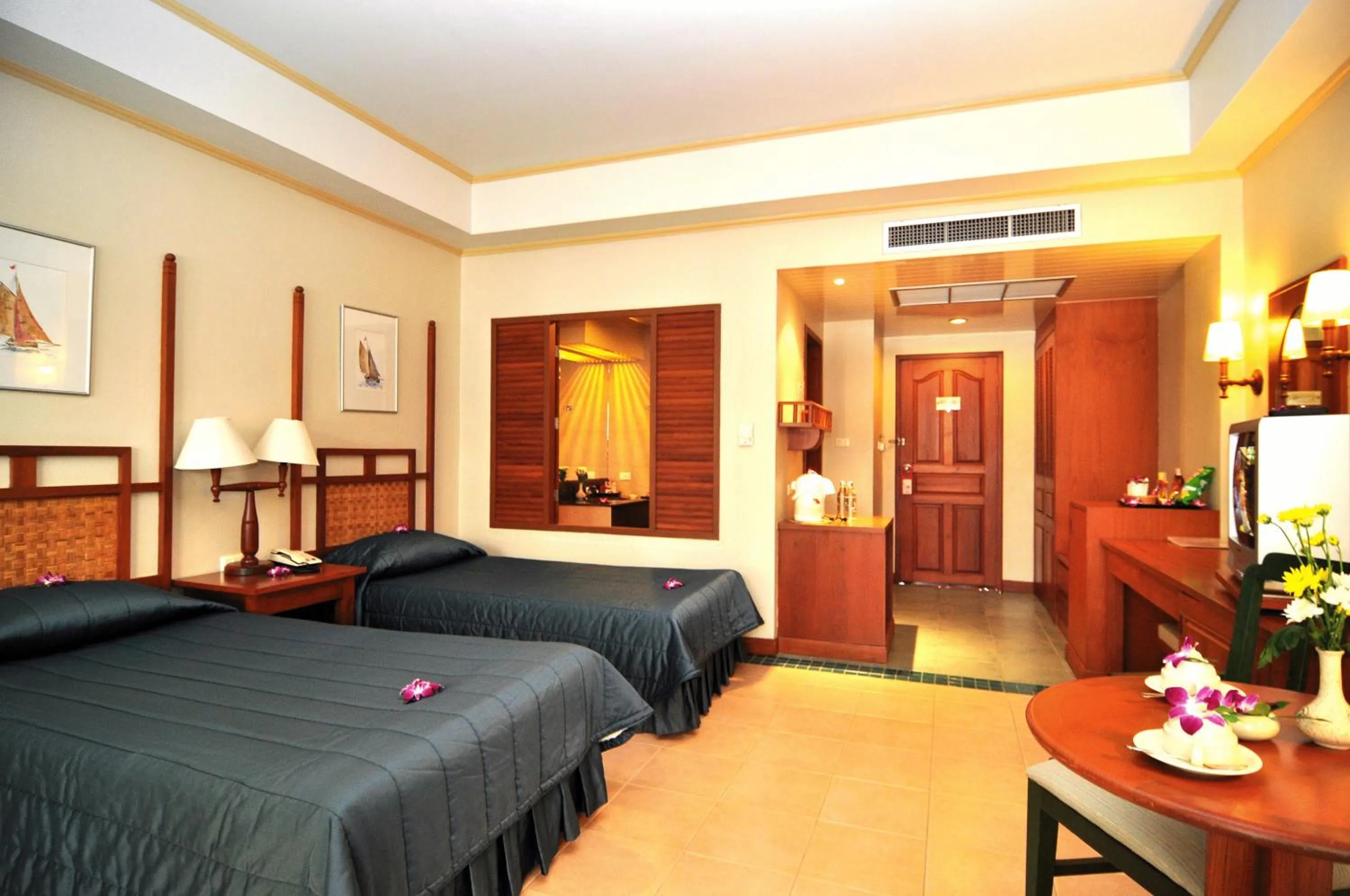 Photo of the whole room, Bed in Karon Princess Hotel SHA EXTRA Plus