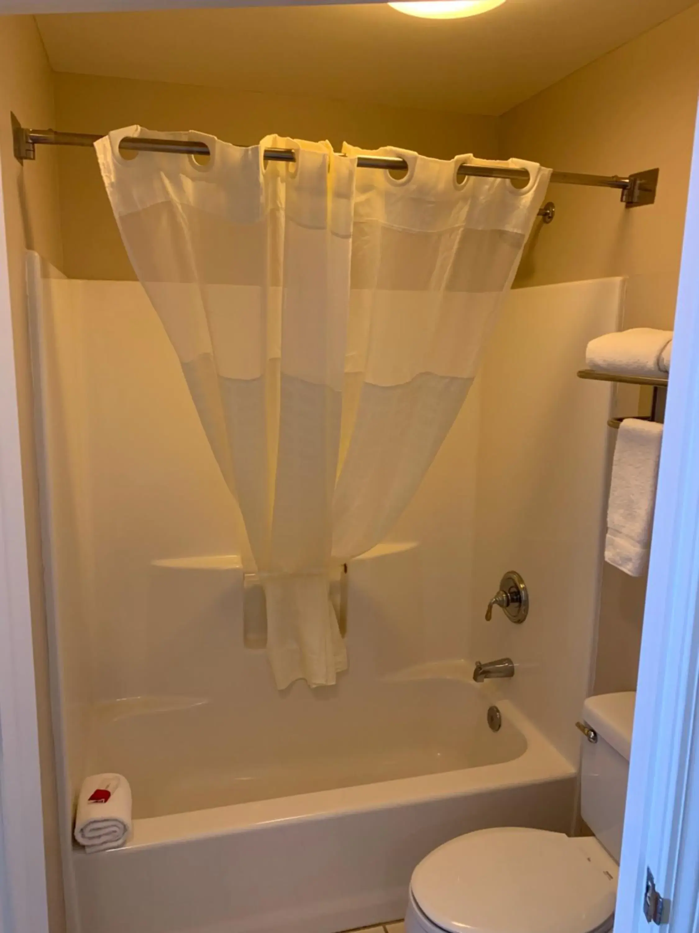towels, Bathroom in Baymont by Wyndham Ormond Beach