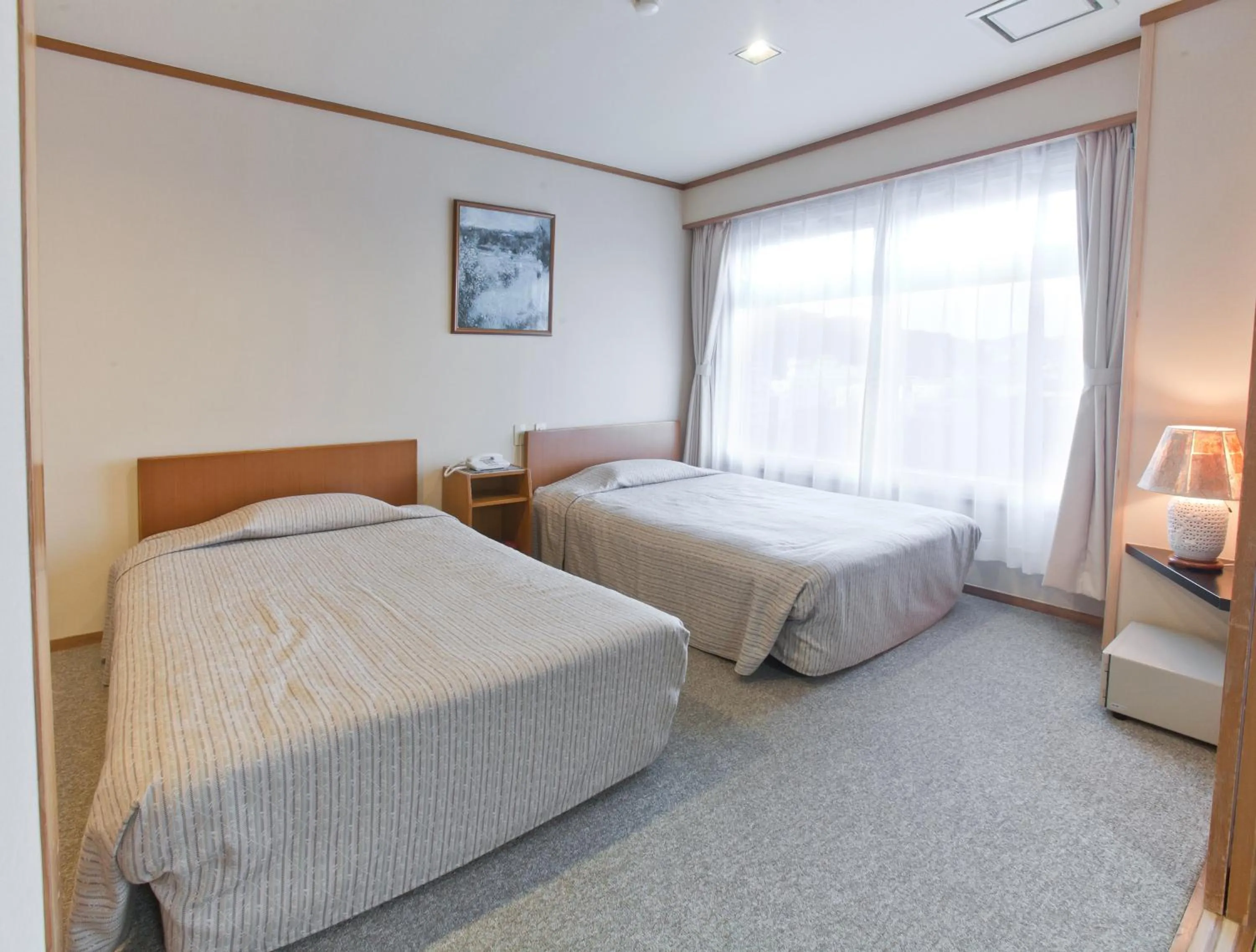 Photo of the whole room, Bed in Onsen Hotel Nakahara Bessou Nonsmoking, Earthquake retrofit