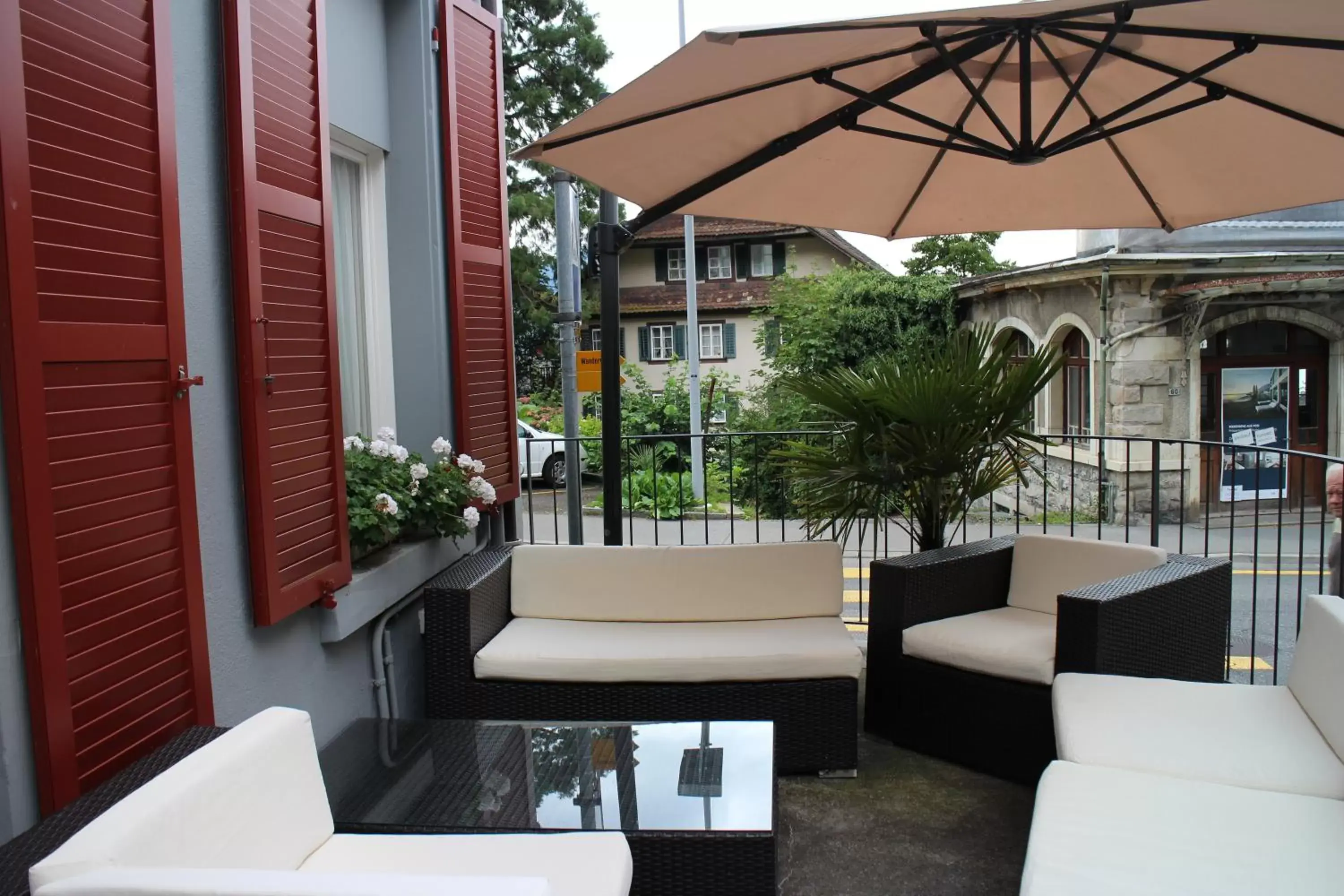 Balcony/Terrace in Hotel Rigi Vitznau