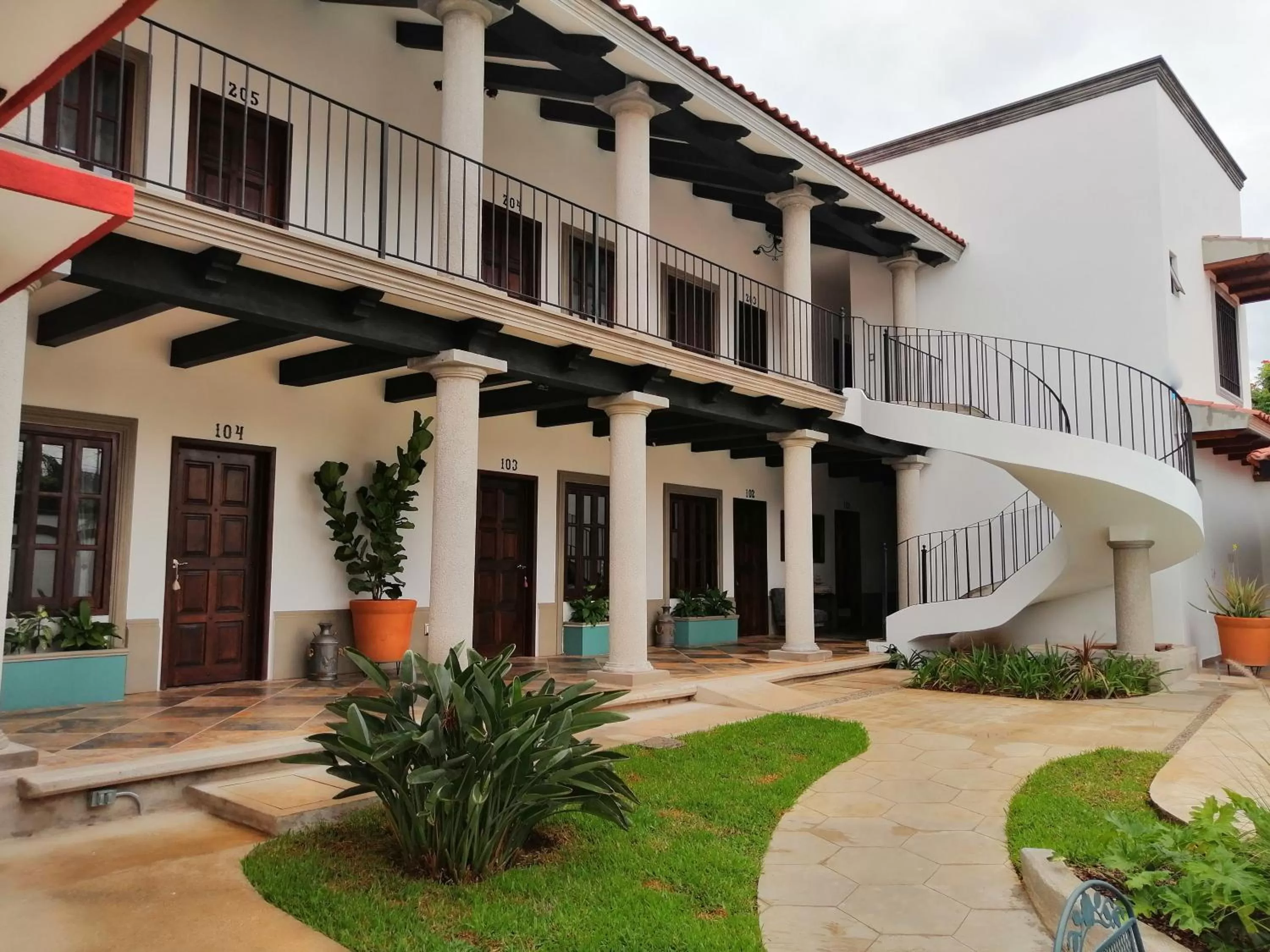 Property building in Hotel Casa del Agua