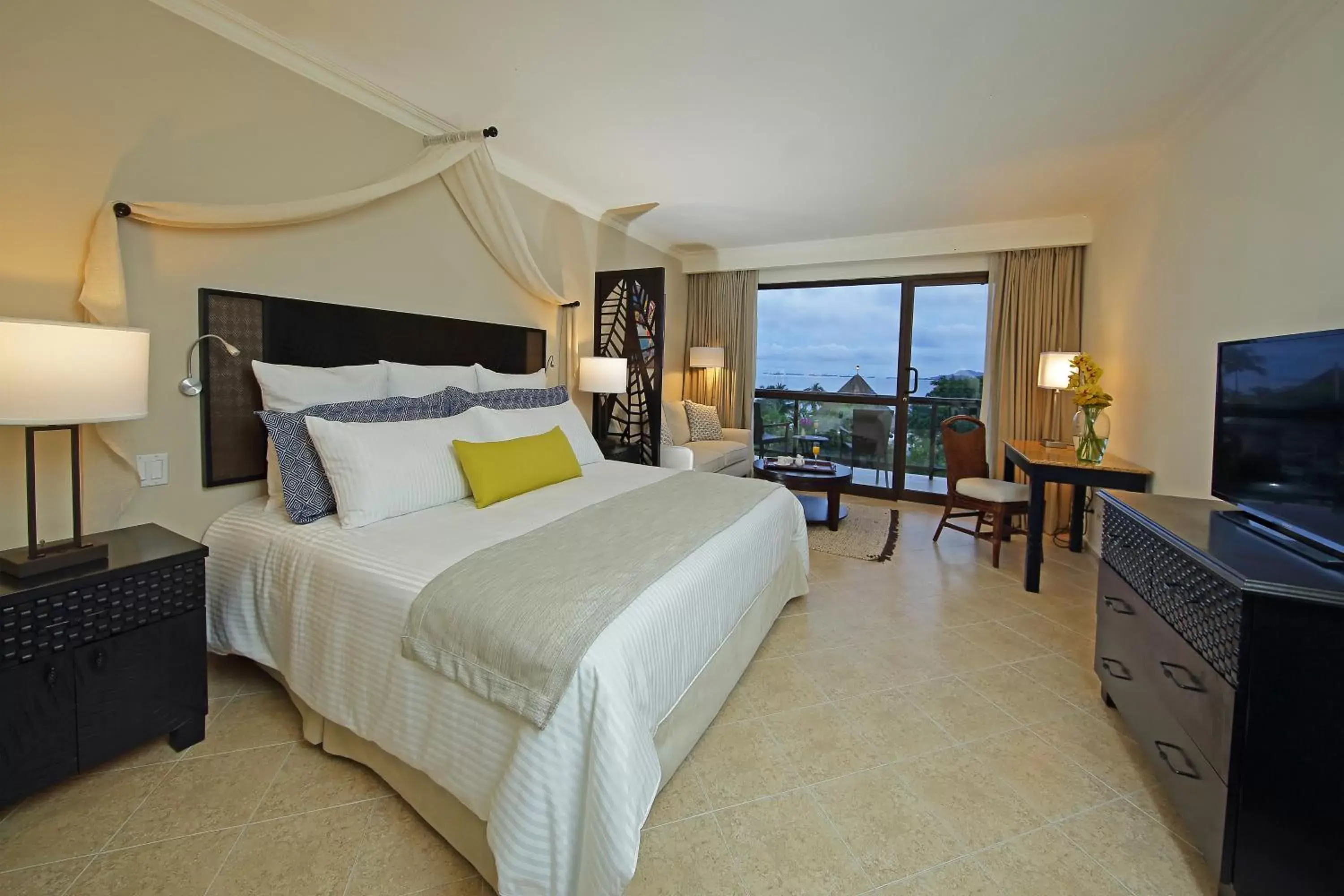 Bedroom in Dreams Playa Bonita All Inclusive