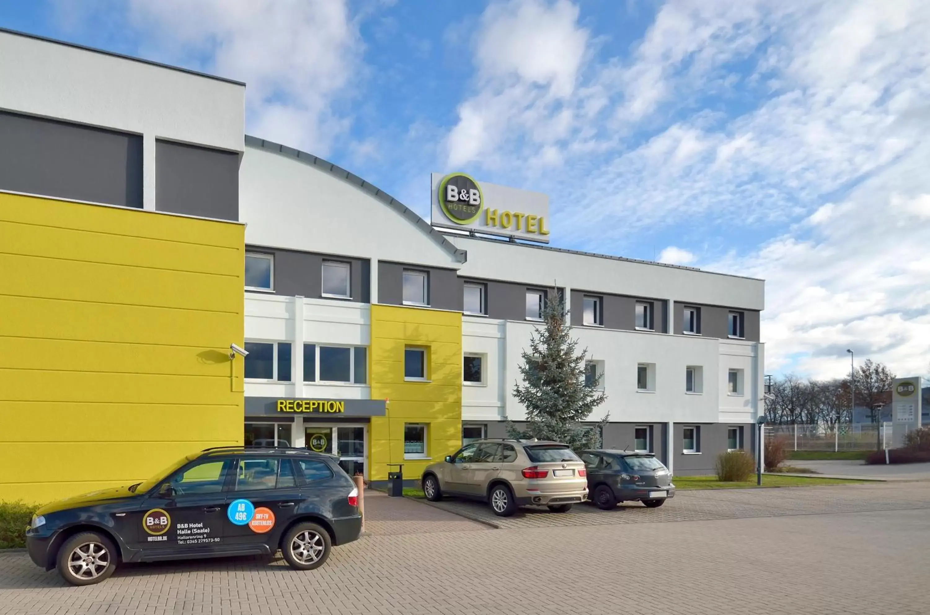 Property Building in B&B Hotel Leipzig-Nord