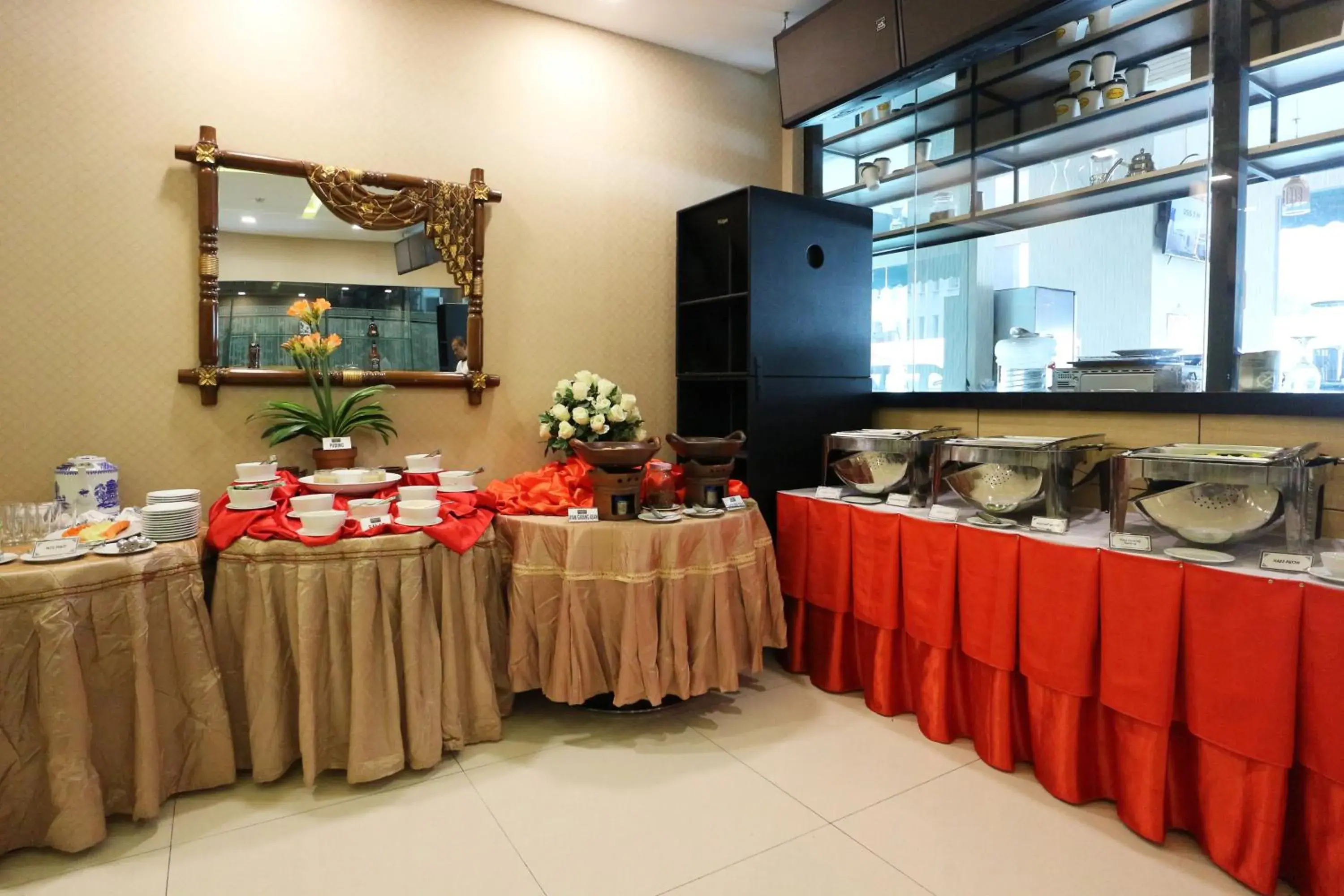 Food and drinks in Coins Hotel Jakarta