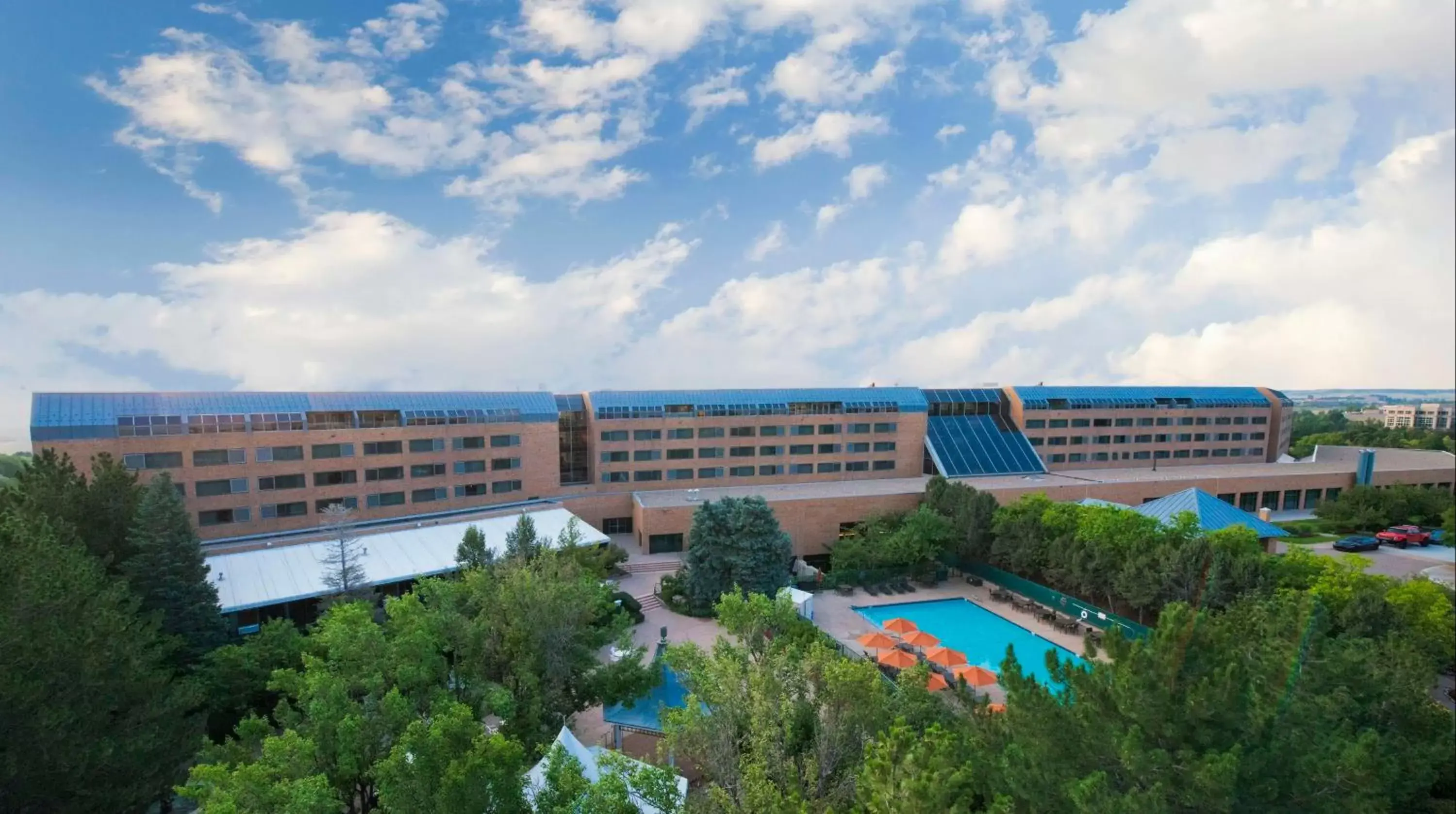 Pool View in The Inverness Denver, a Hilton Golf & Spa Resort