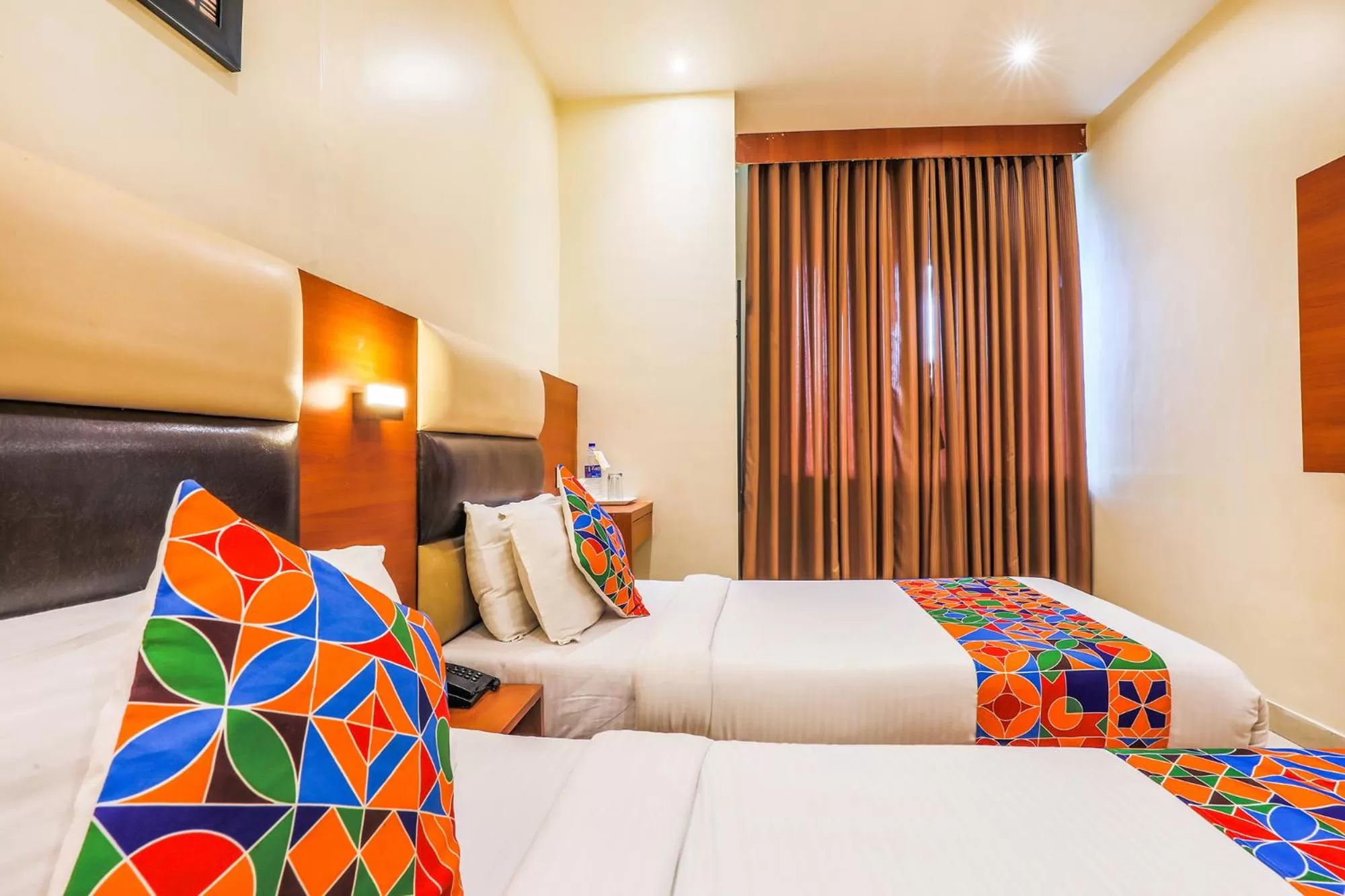 Bedroom, Bed in FabHotel Liwa International - Nr Mumbai International Airport
