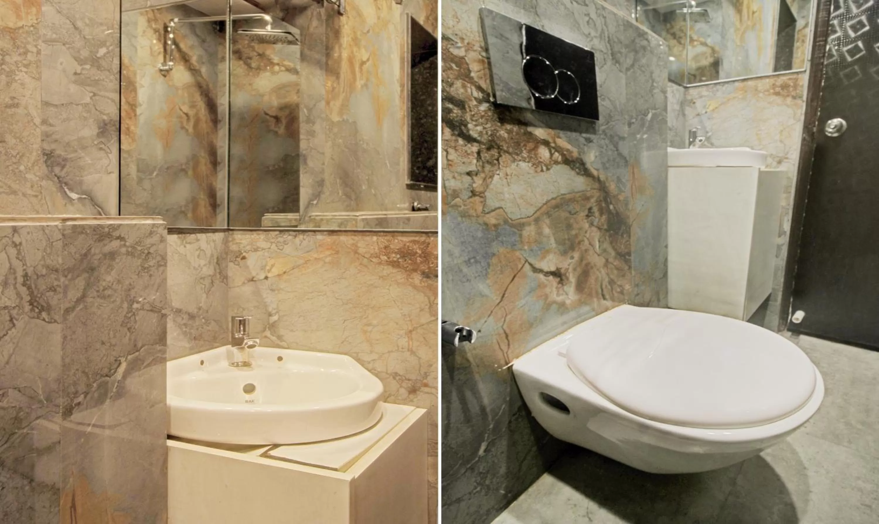 Bathroom in Treebo The Boss