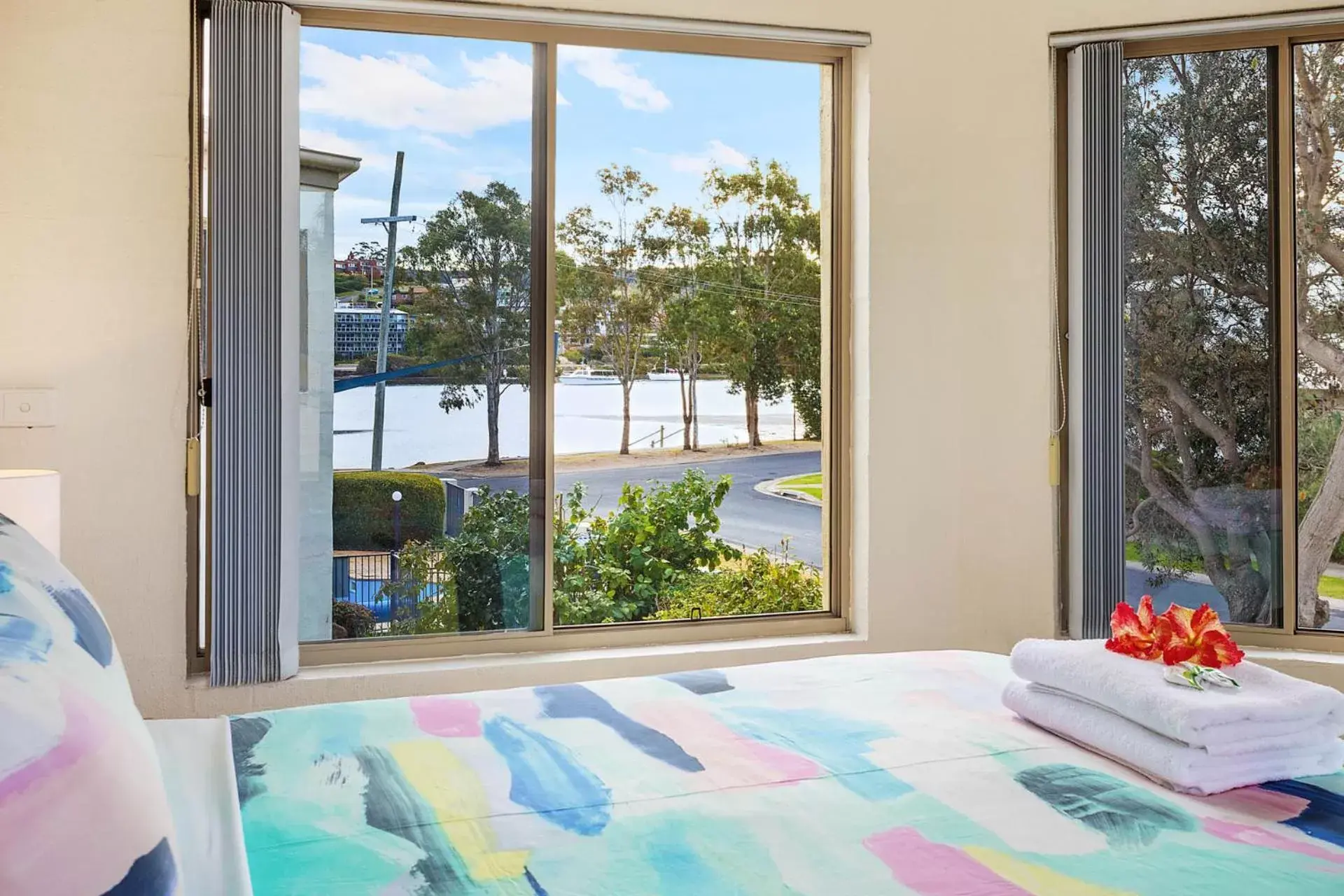 Sea view in Sails Luxury Apartments Merimbula