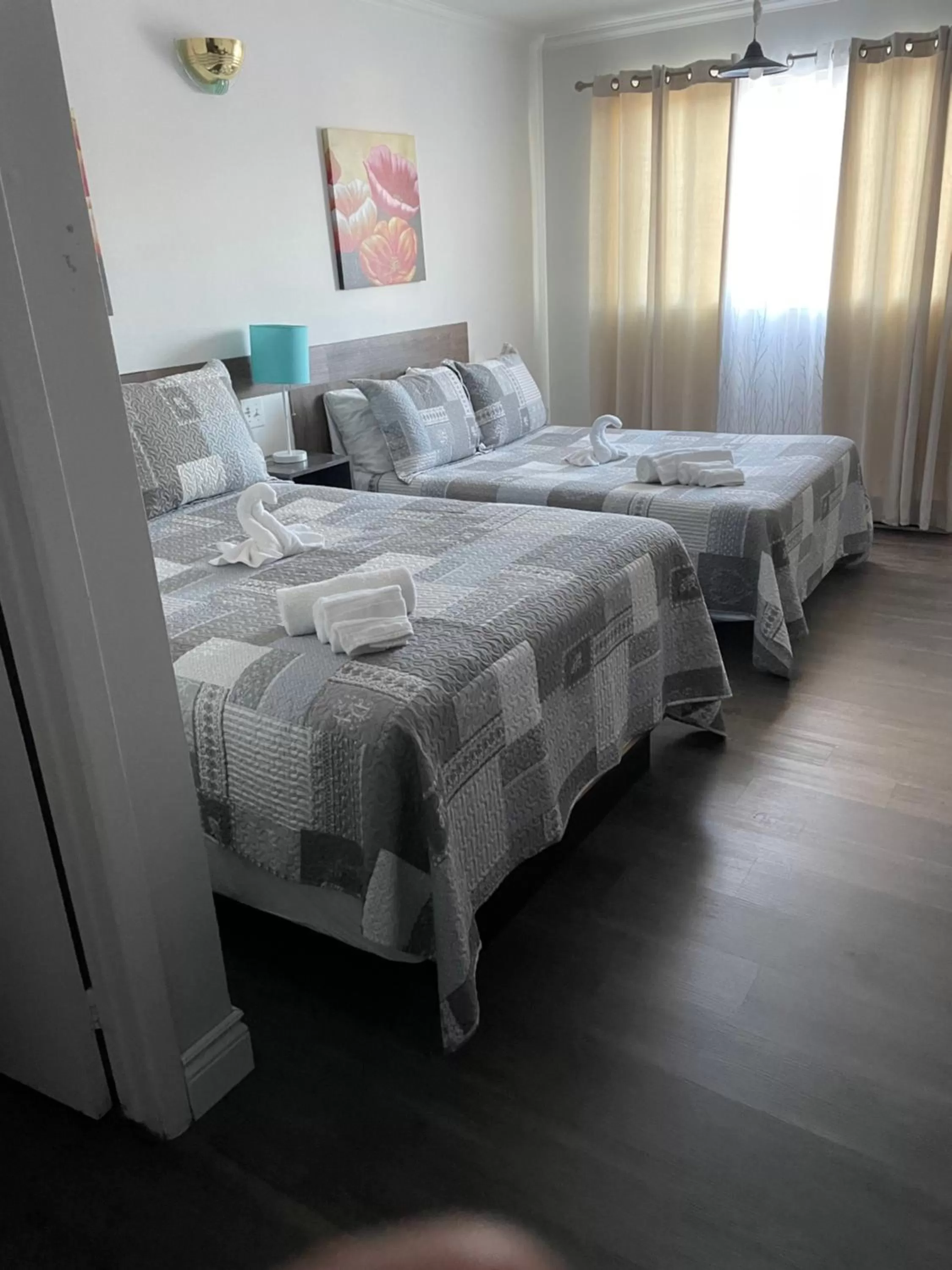 Bed in Motel du rosier