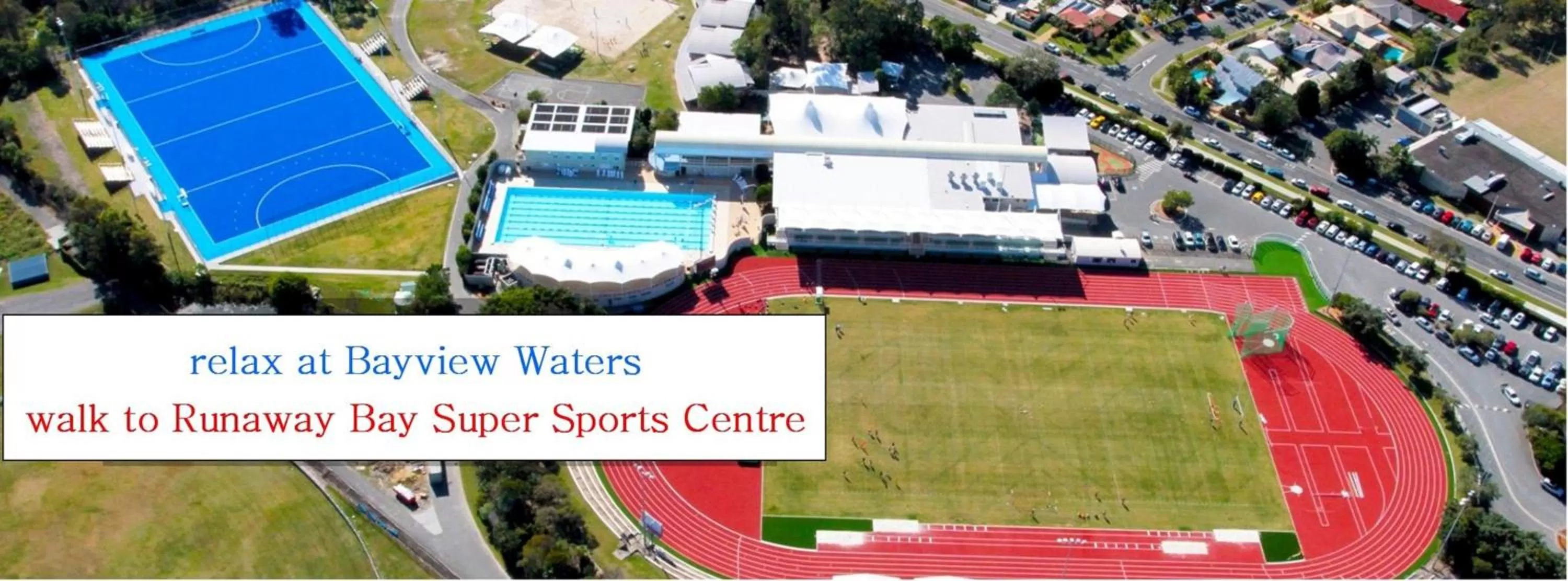 Area and facilities in Bayview Waters Apartments