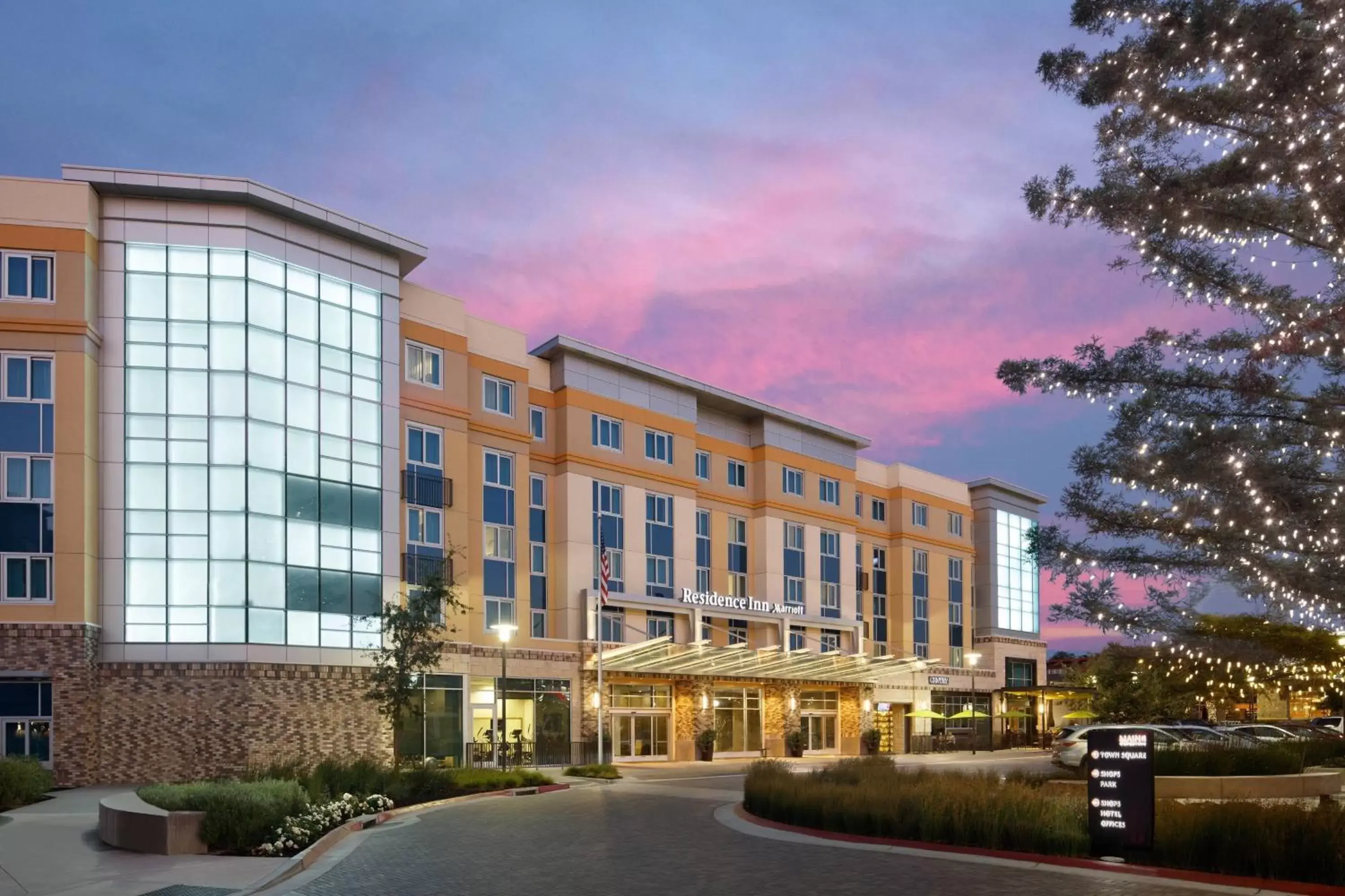 Property Building in Residence Inn by Marriott San Jose Cupertino