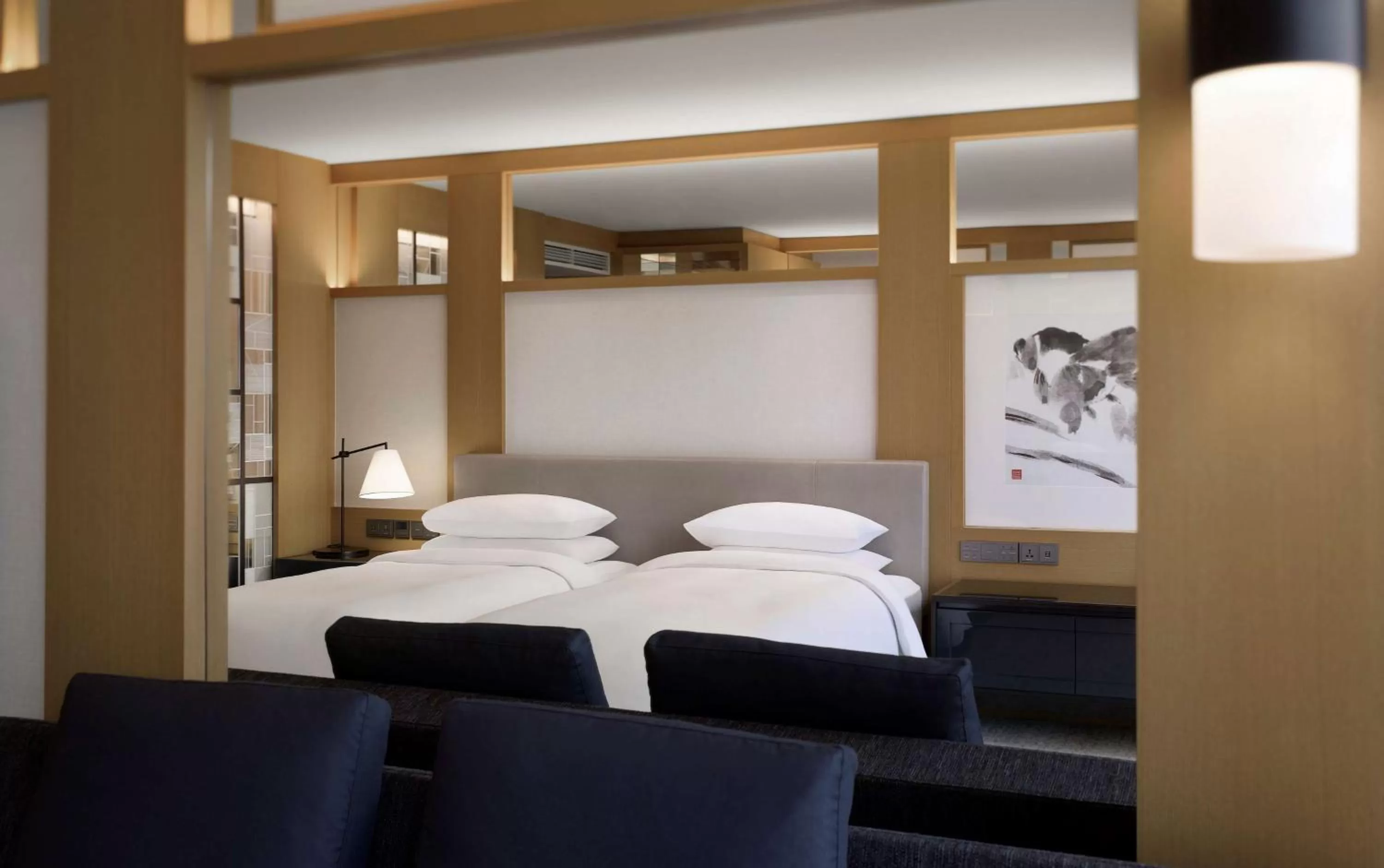 Photo of the whole room, Bed in Grand Hyatt Seoul