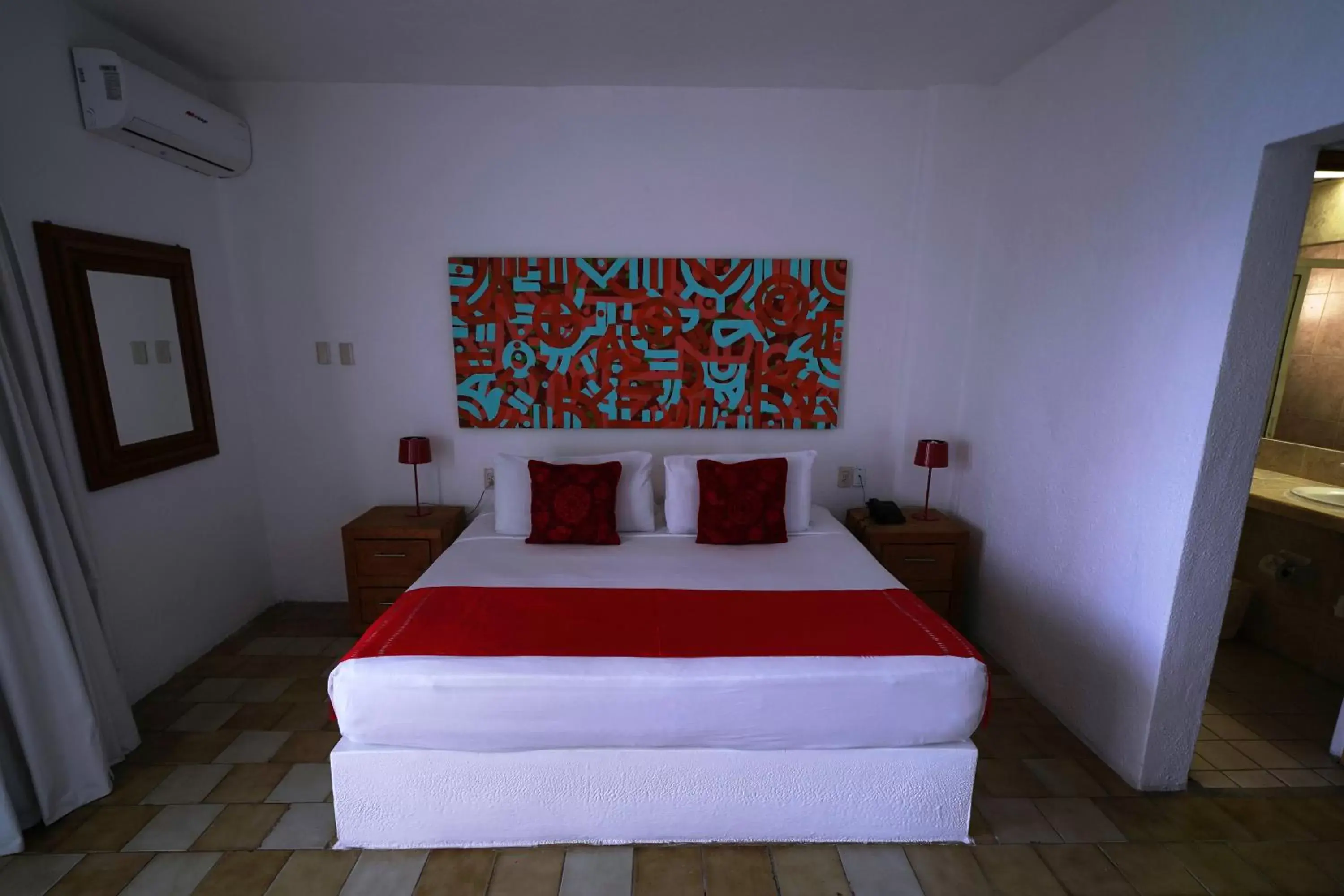 Bedroom, Bed in Emperador Vallarta Beachfront Hotel and Suites