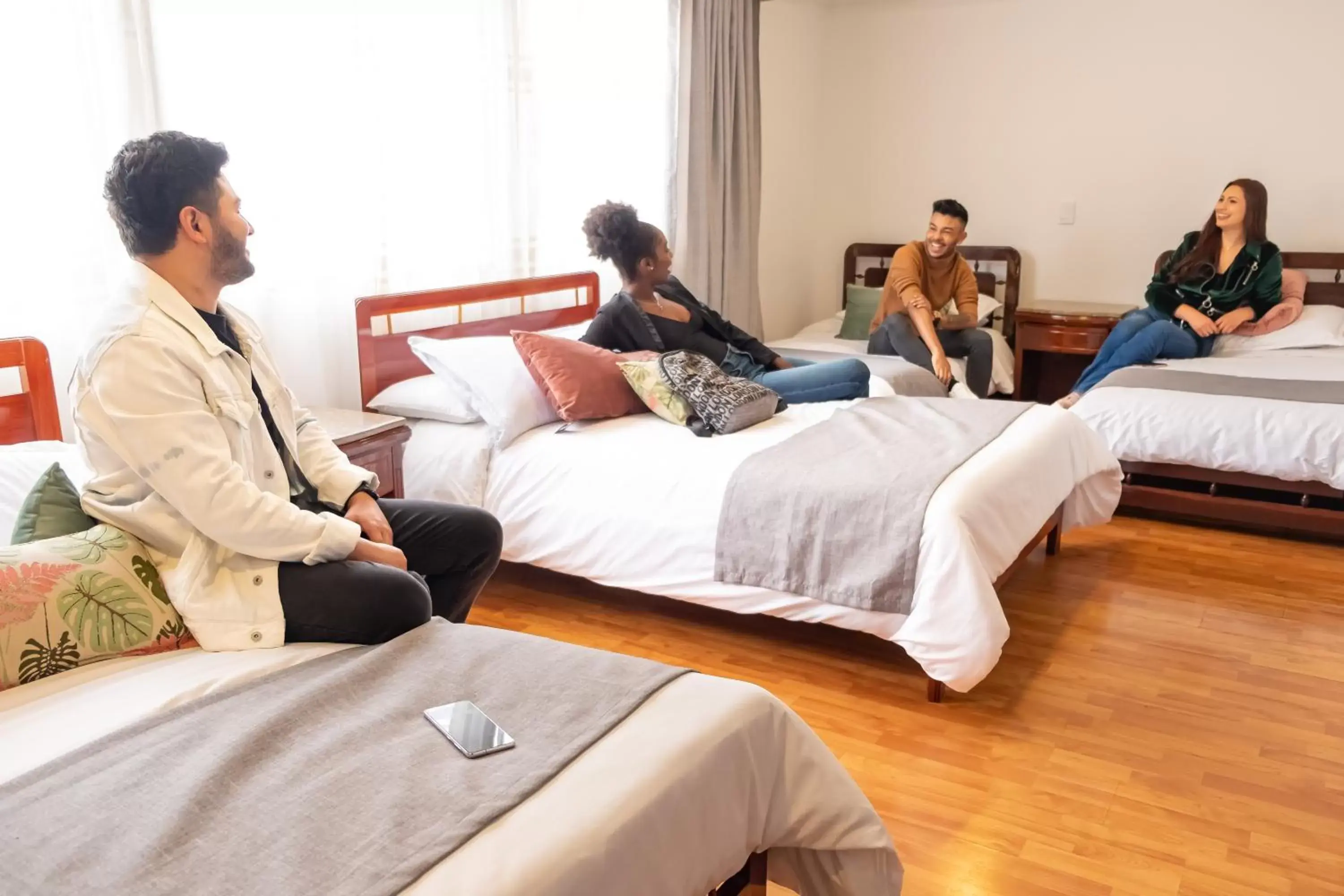 People, Bed in Hotel Virrey Central People, Bed in Hotel Virrey Central