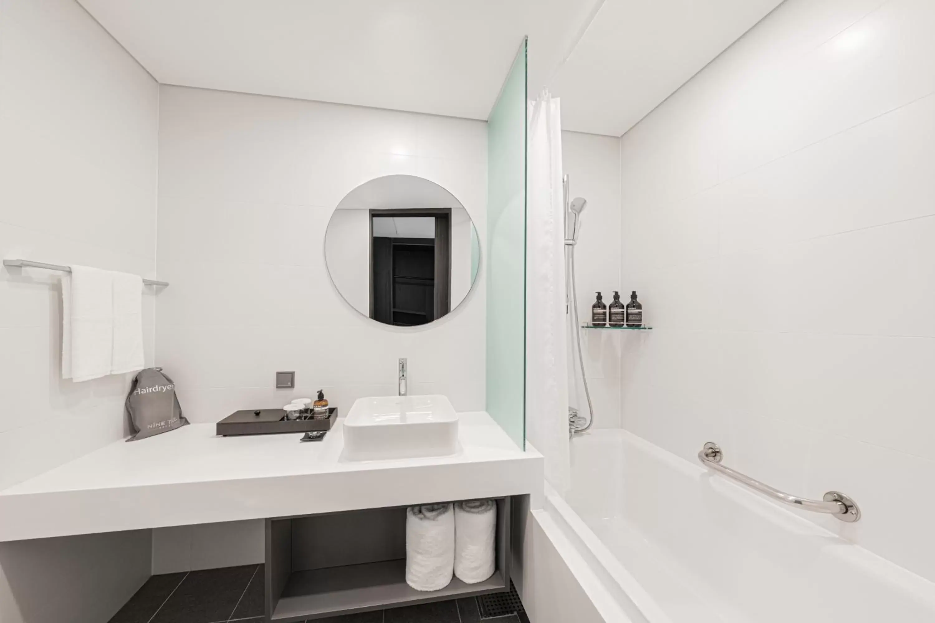 Bathroom in Nine Tree Premier Hotel Seoul Pangyo