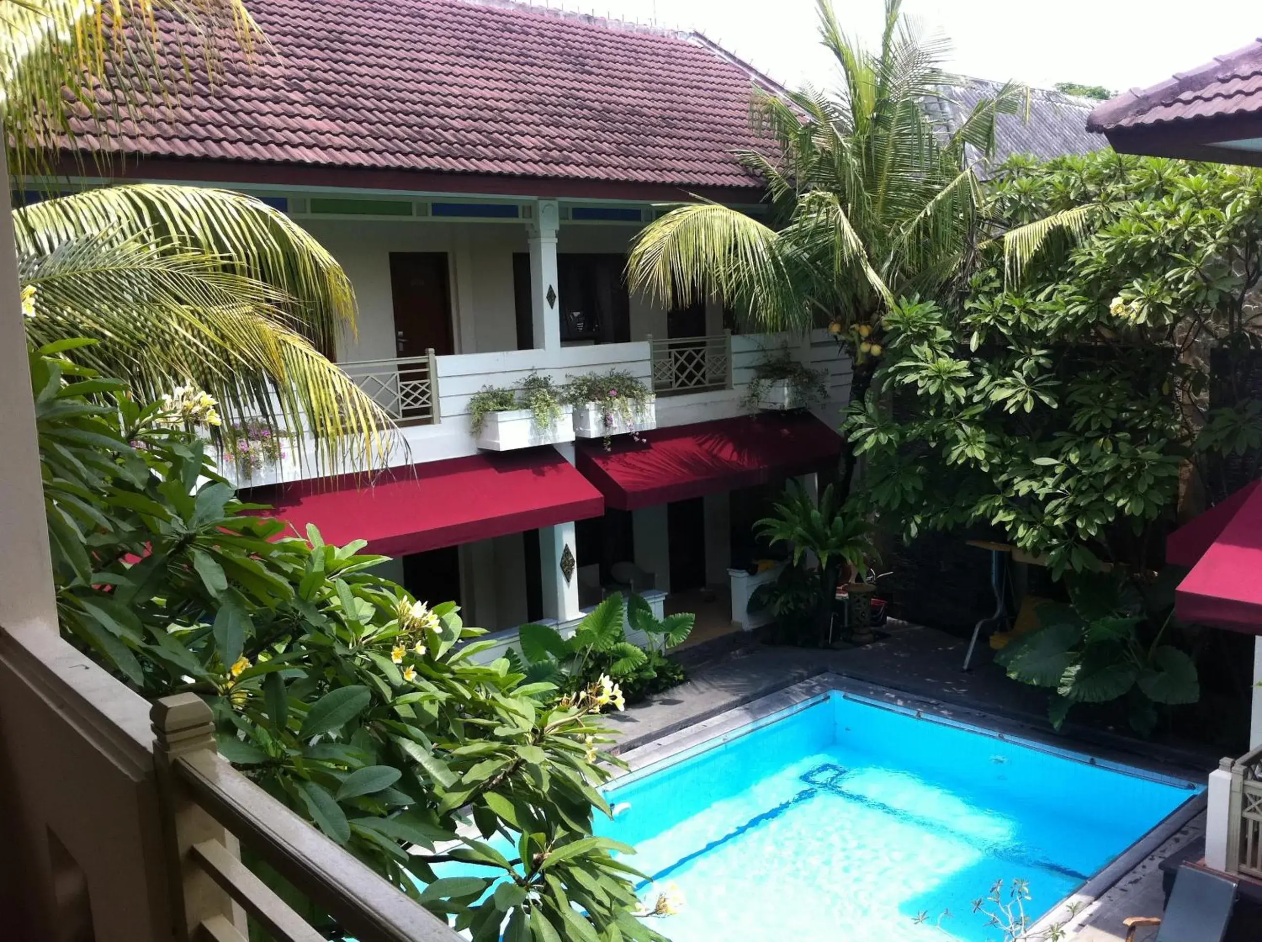 Swimming pool, Pool View in Hotel Indah Palace Yogyakarta